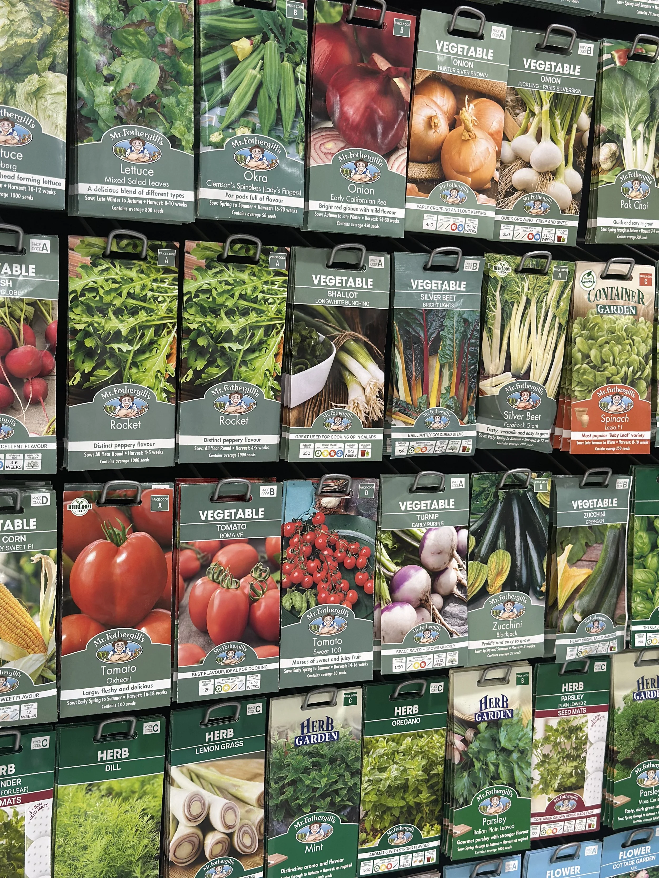 Vegetable and flower seeds Taralga Rural
