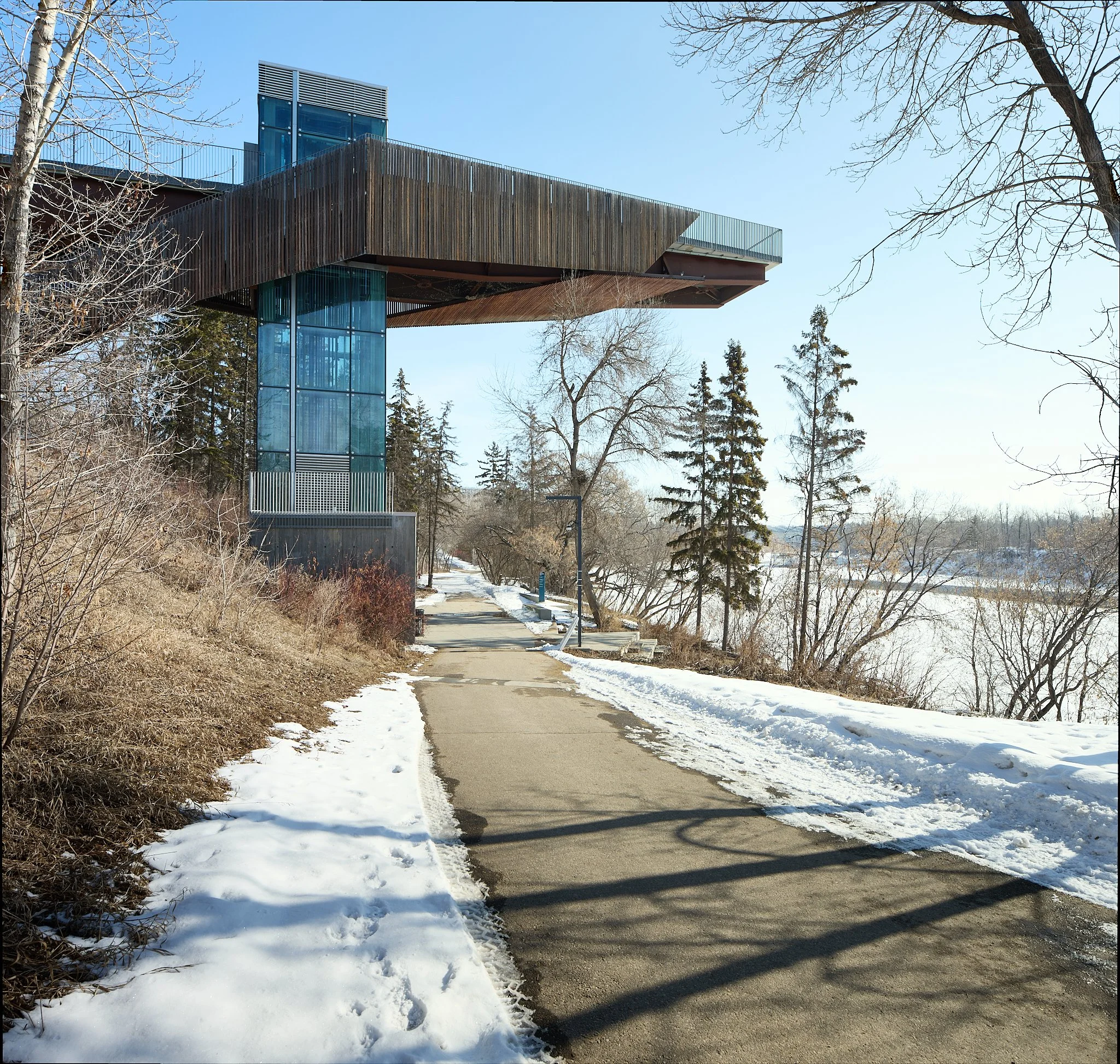 Mechanized River Valley Access | Edmonton