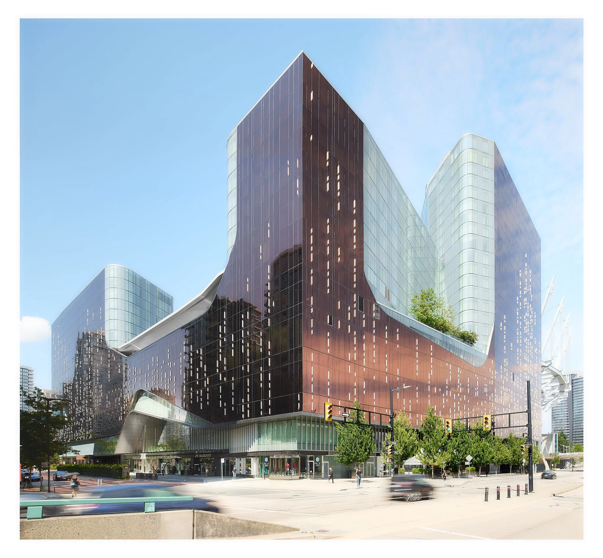 PARQ Vancouver – Architectural Exterior