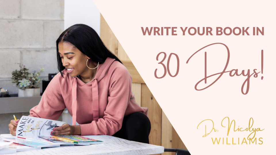 Write Your Book in 30 Days