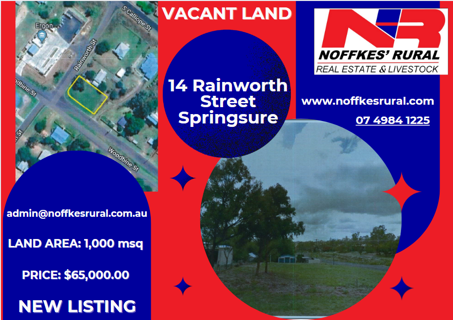14 Rainworth Street, Springsure, QLD 4722, Springsure - Image 1
