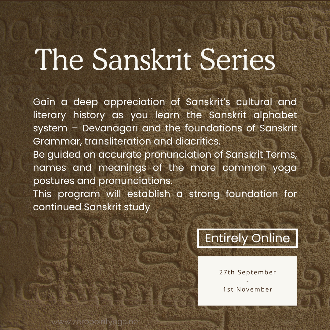 The Sanskrit Program — Welcome to Zero Point Academy