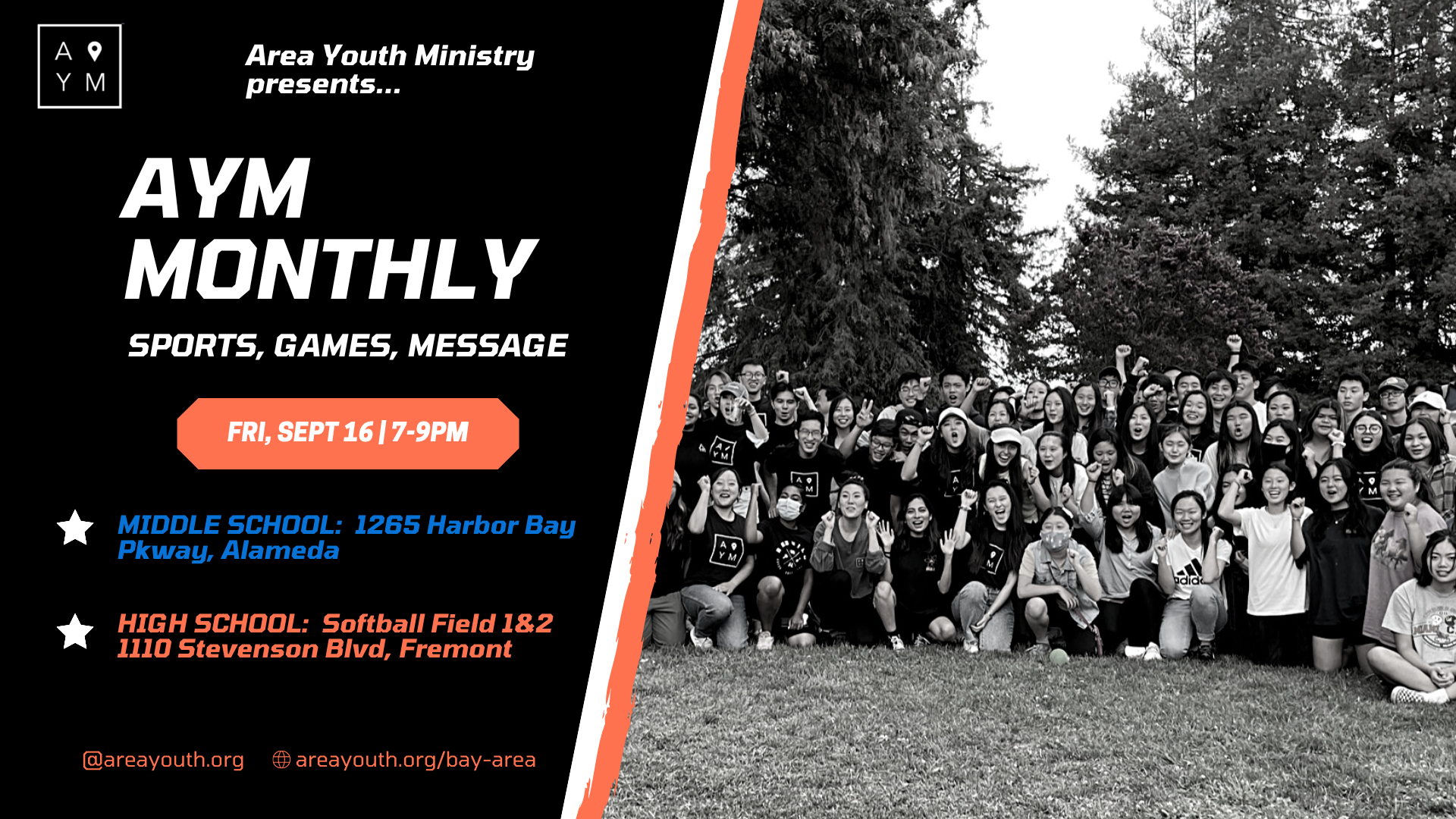 Bay Area September AYM Monthly