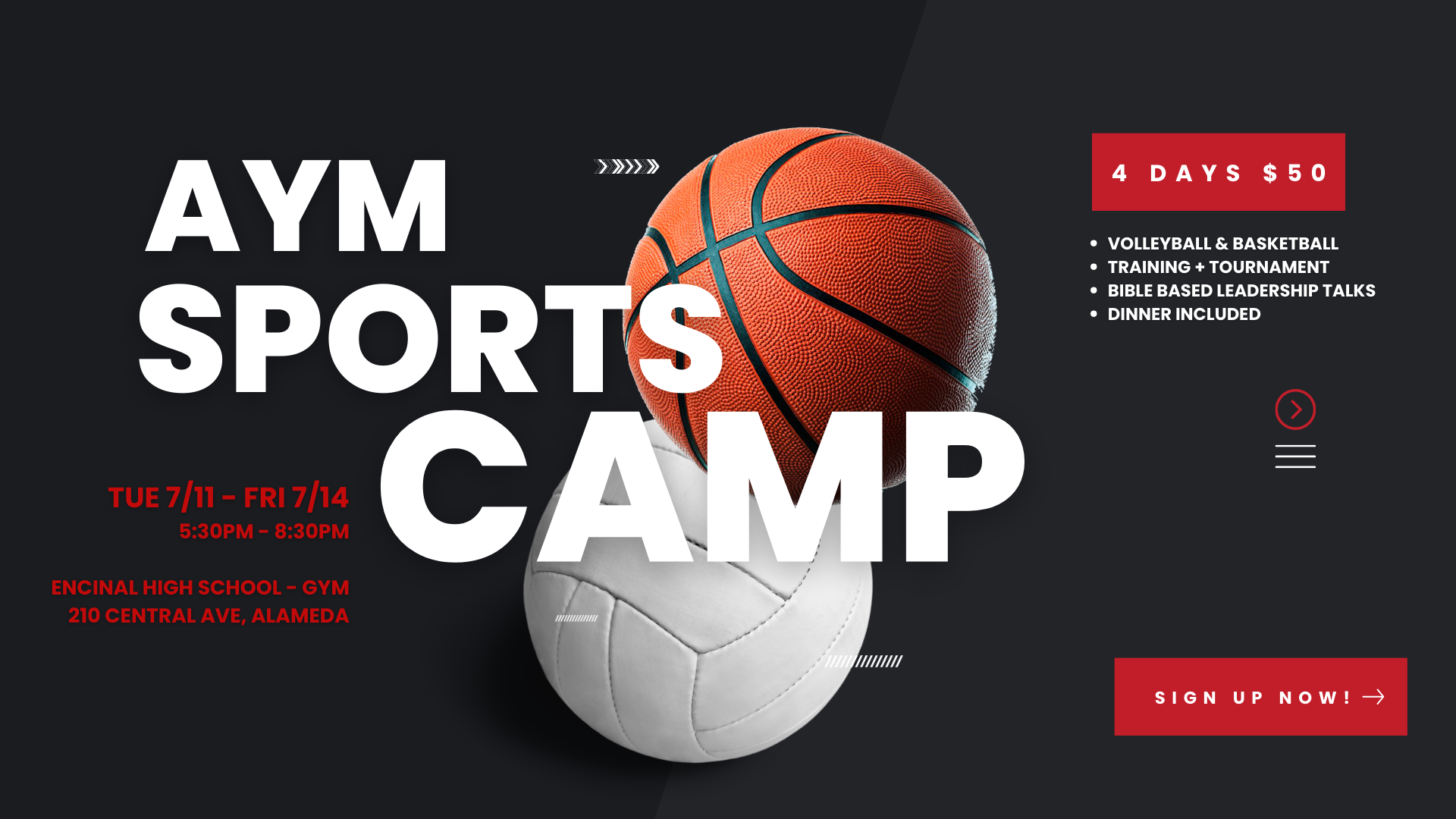 AYM Sports &amp; Leadership Camp
