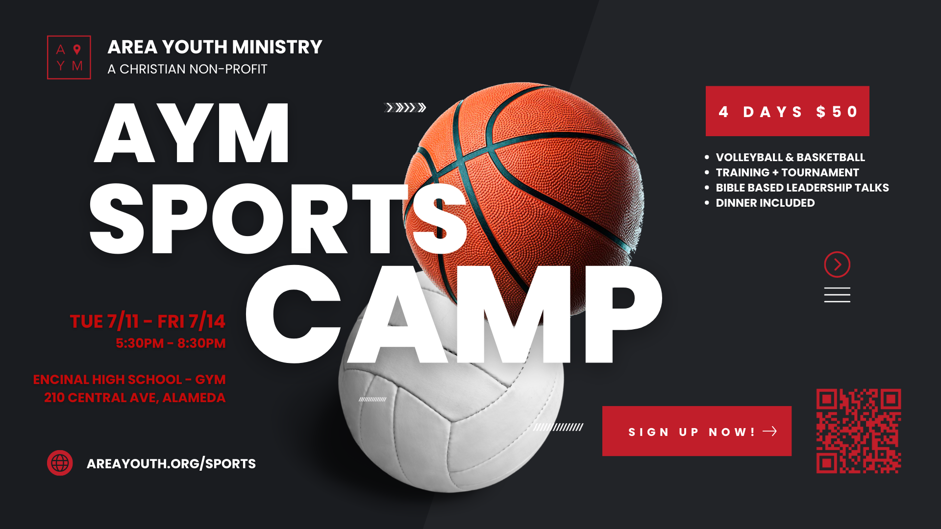 AYM Sports &amp; Leadership Camp