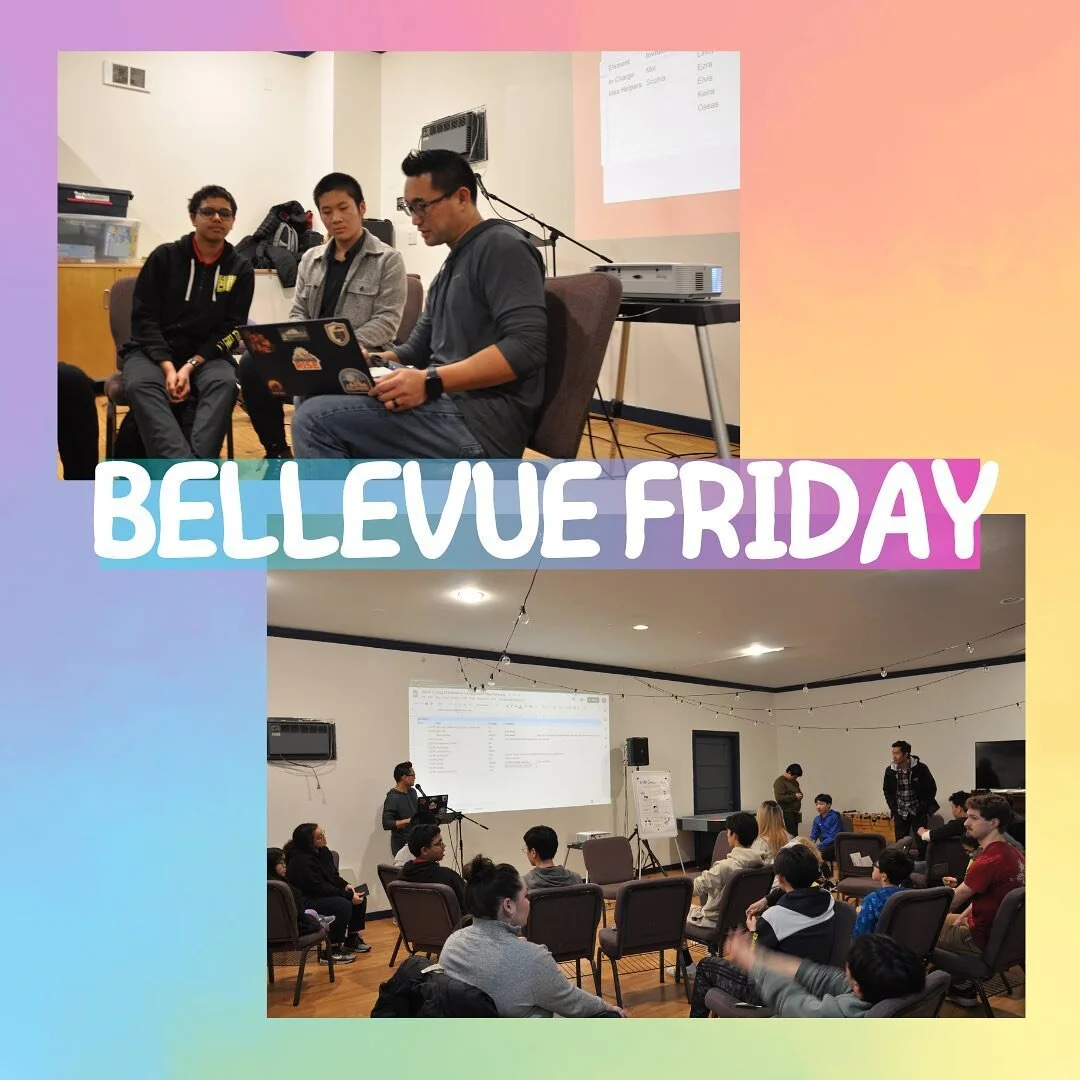 Bellevue AYM: 

For the past two weeks we&rsquo;ve been preparing for a YOUTH HOSTED EVENT 🎉

For when and where check out the flyer! Swipe to see :) #youth #bellevue #friday