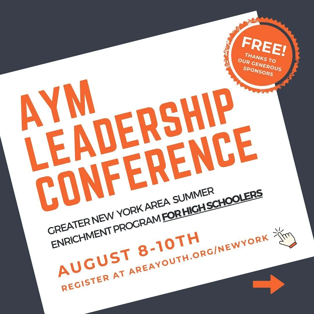 UPDATE: This conference is now FREE thanks to our generous sponsors! 

Join us at the AYM Leadership Conference! 🎉✨

From August 8th to 10th, we're bringing you an incredible opportunity for high school students in the greater New York area. 💪📚💻
