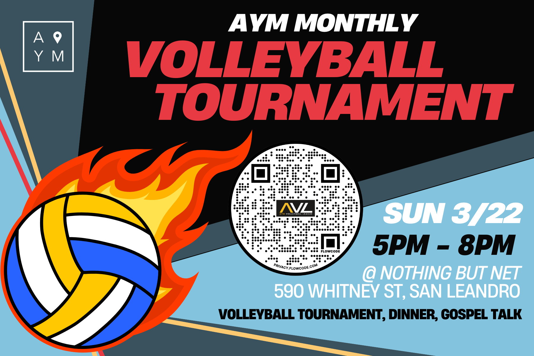 AYM Monthly Volleyball Tournament
