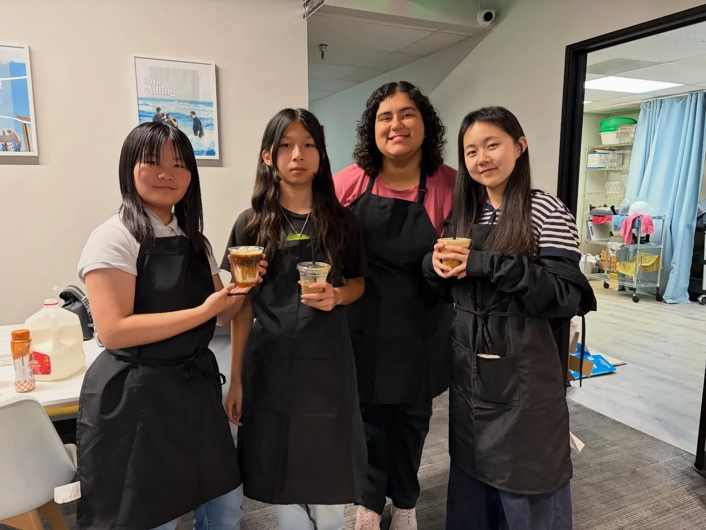 barista drinks ☕, resume building, learning instruments 🎸, and self-defense - just the start.

catch us this week, same time same place! don&rsquo;t miss it - it&rsquo;s not too late to sign up 🙌

#AYMOC #workshops #middleschool #highschool #youth