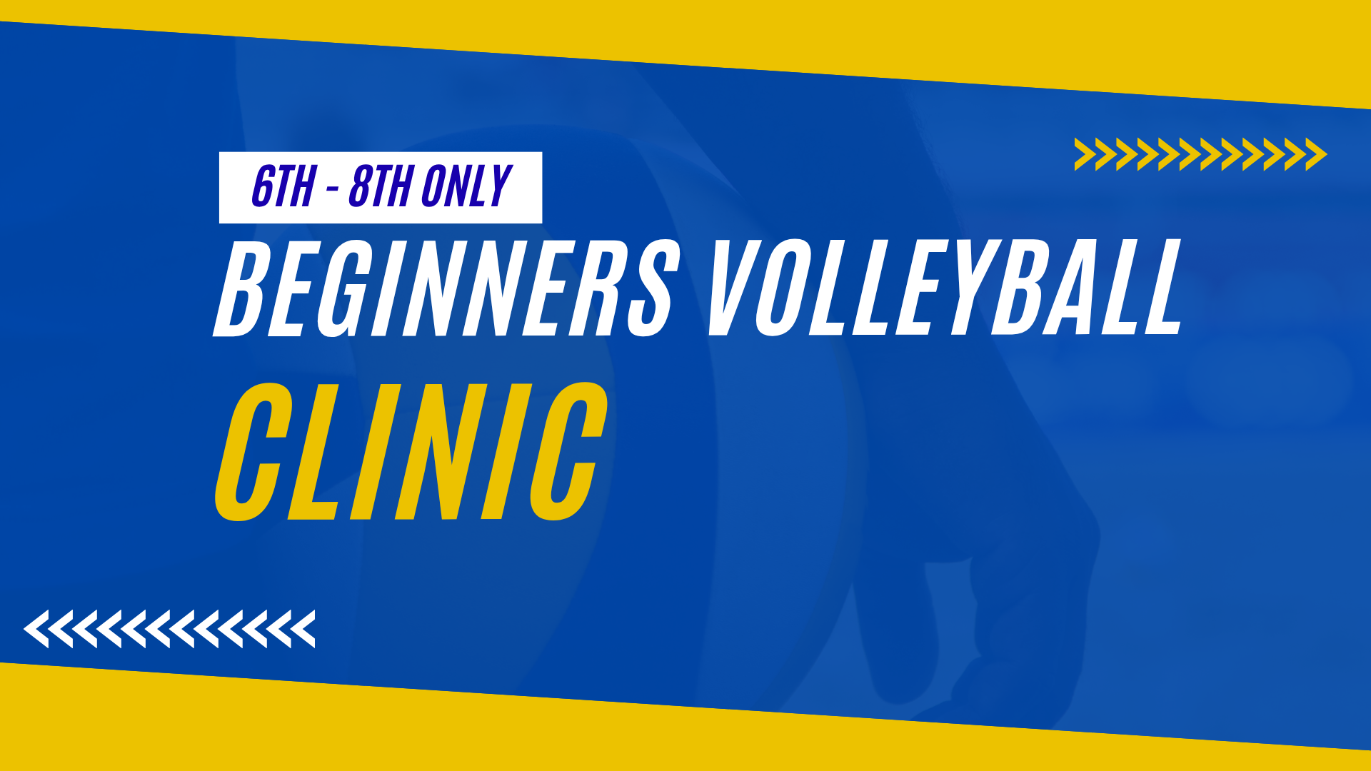 Beginners Volleyball Clinic