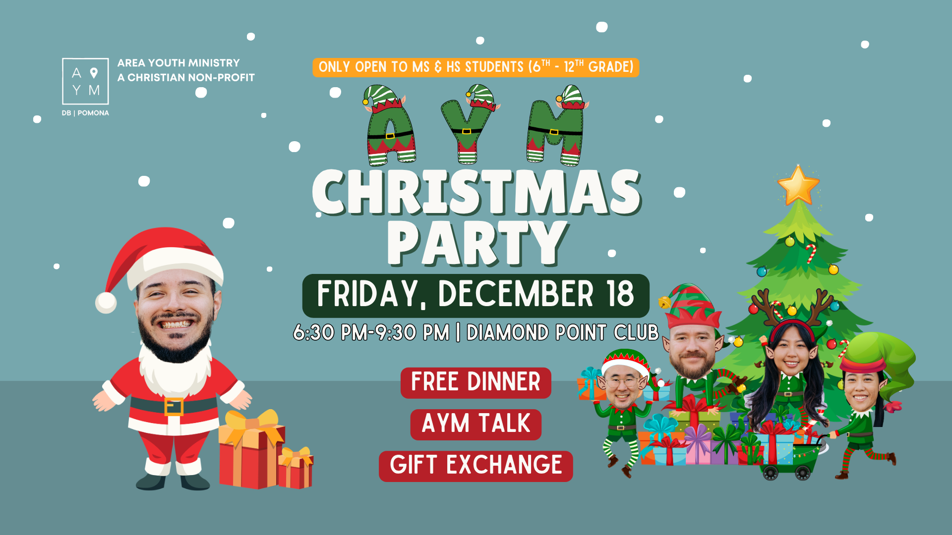 AYM Monthly Christmas Party