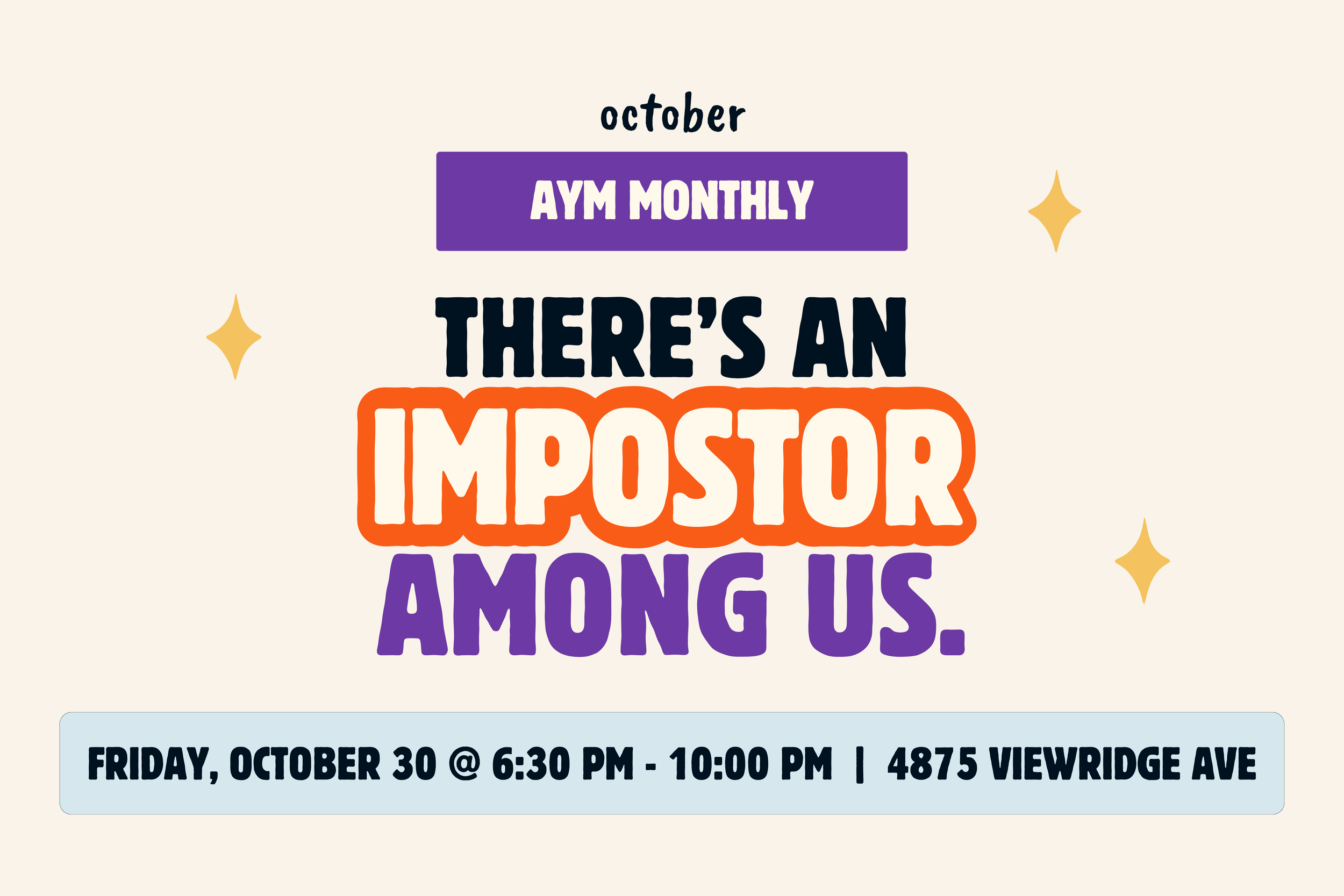 October AYM Monthly