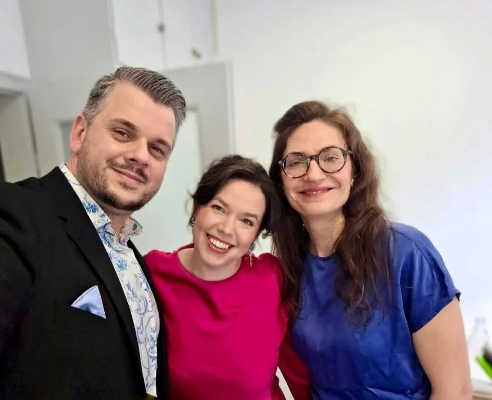 What a joy: Wolf&lsquo;s Italian Songbook with these two beautiful human beings and wonderful artists! 
Thank you @magdalena.hinterdobler &amp; @bernhardhansky 🩷

📸: Bernhard Hansky, Endri Nini, Pablo Helmboldt 🙏