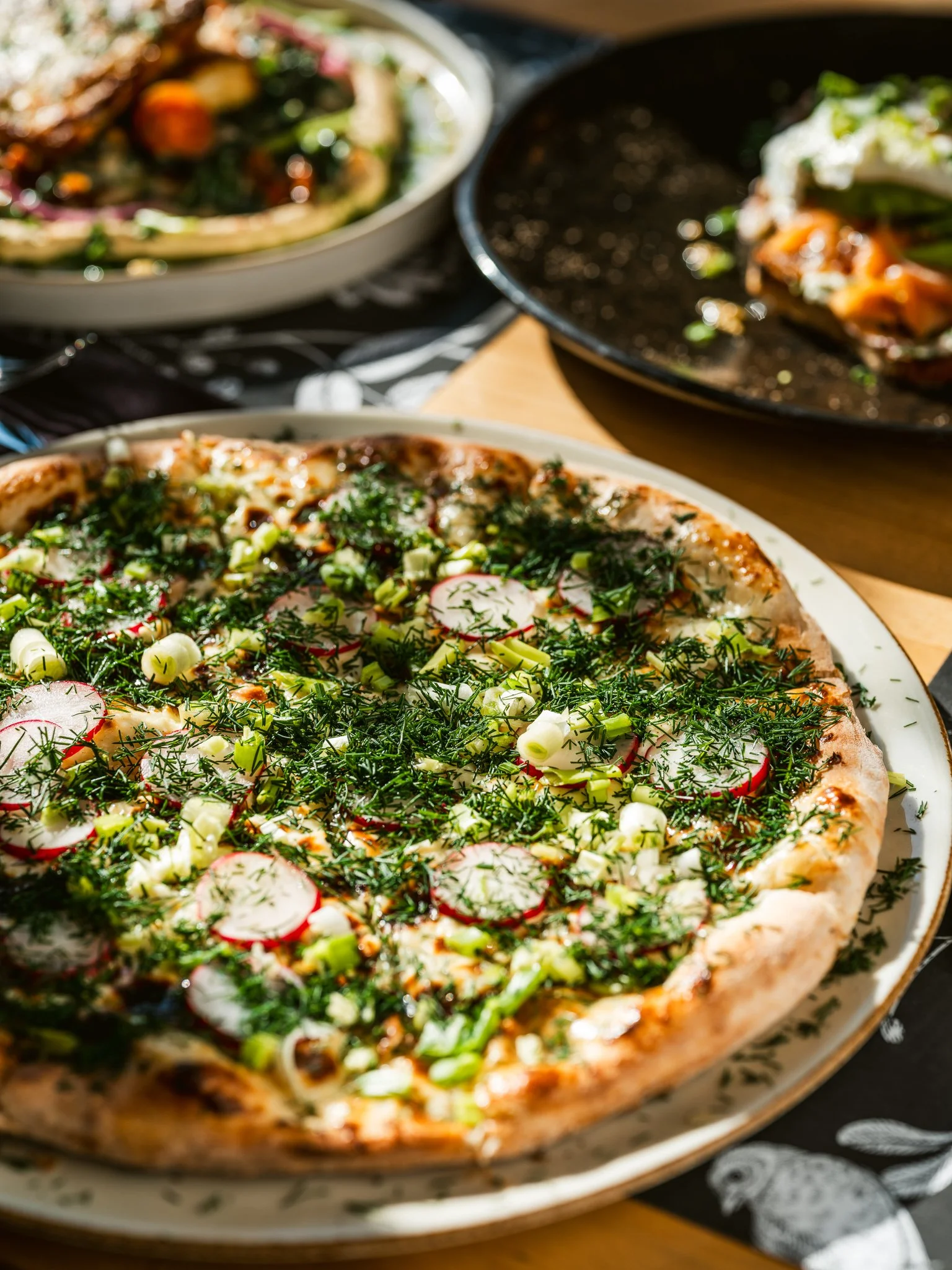 focaccia primavera