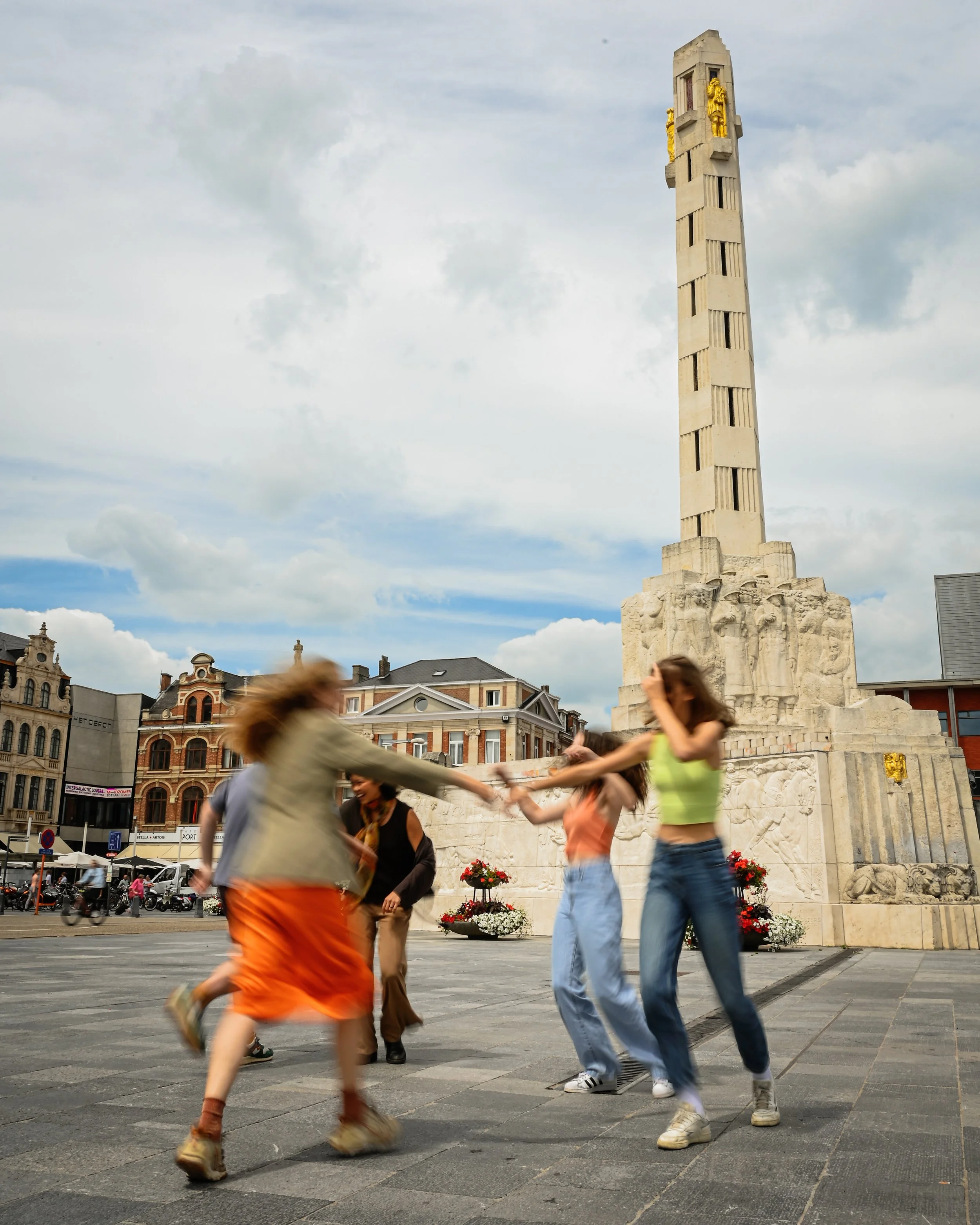 Open Dansvloer int midden van de stad!
