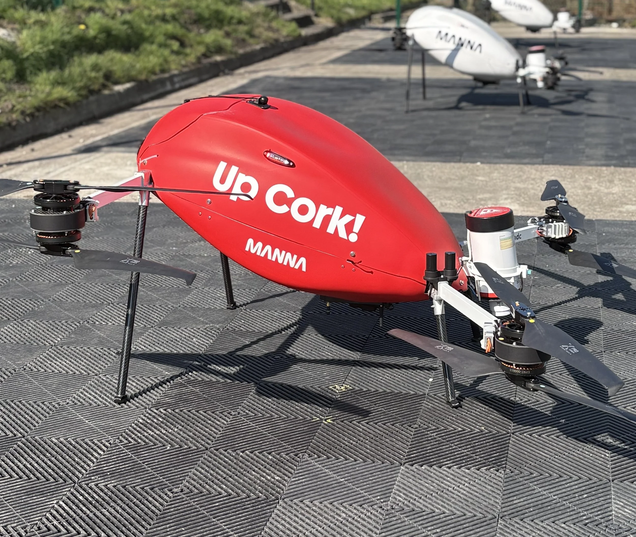 Drone delivery has officially landed at Marina Market