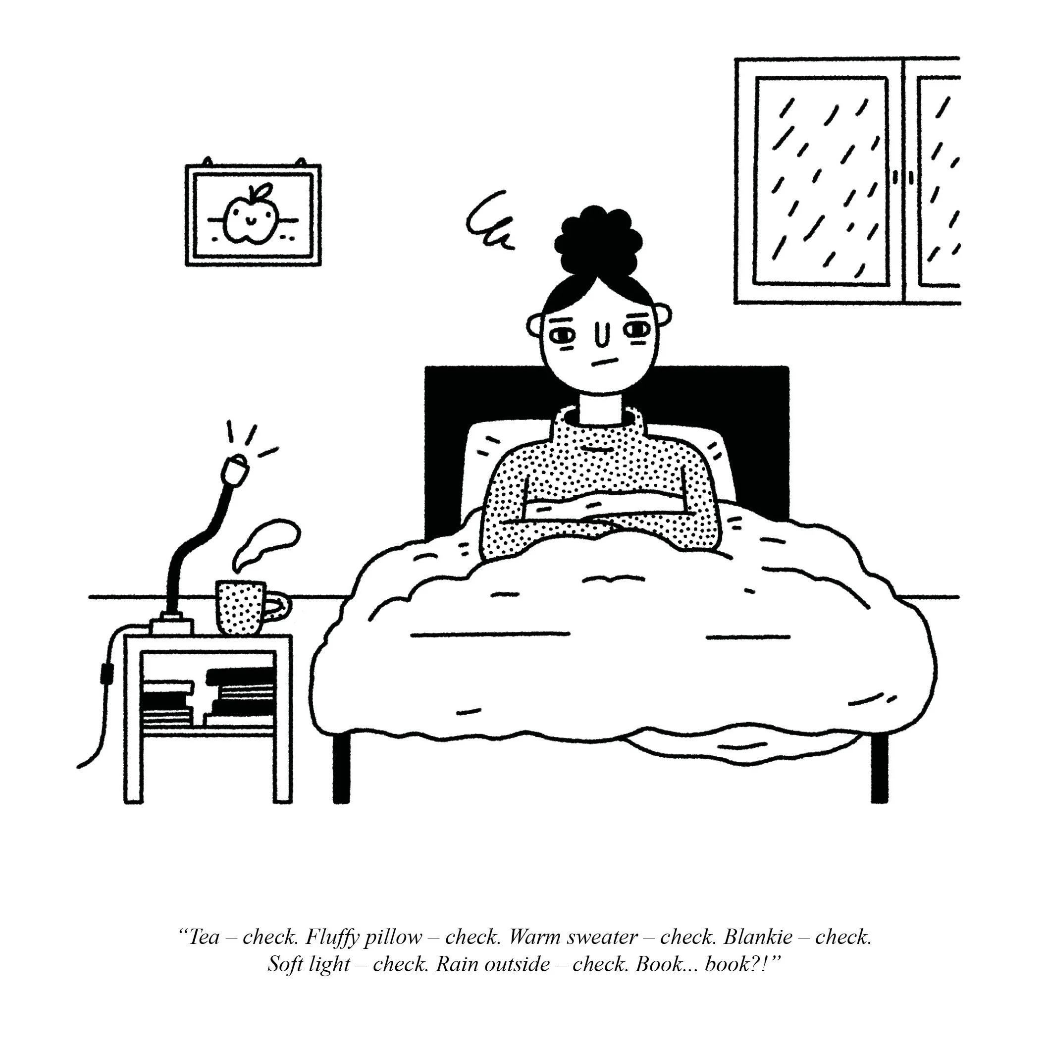 From my 2026 calendar "Me, my books and I"
