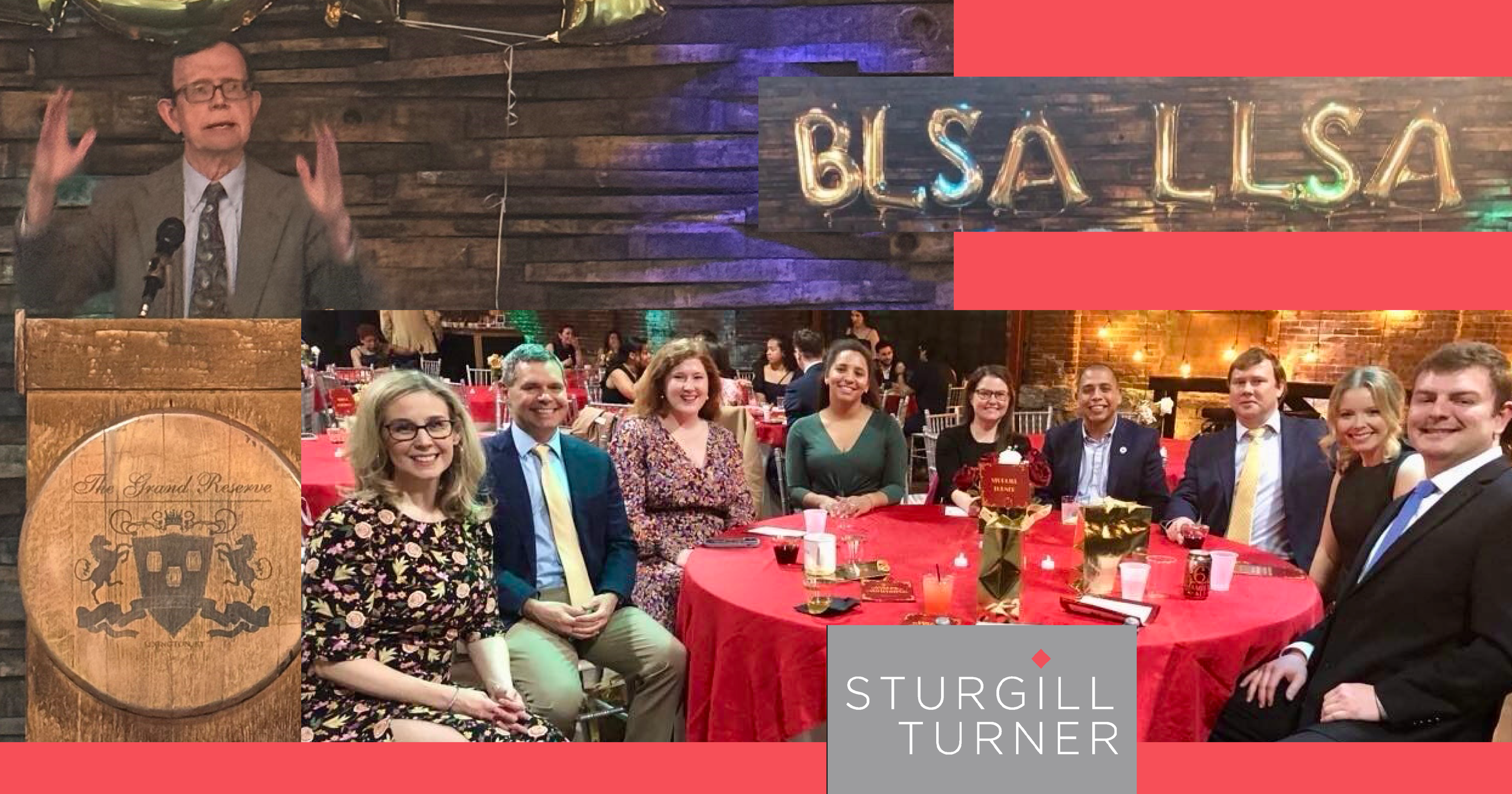 Sturgill Turner sponsors UK Black Law Students Association (BLSA) and Latino Law Students Association (LLSA) Banquet