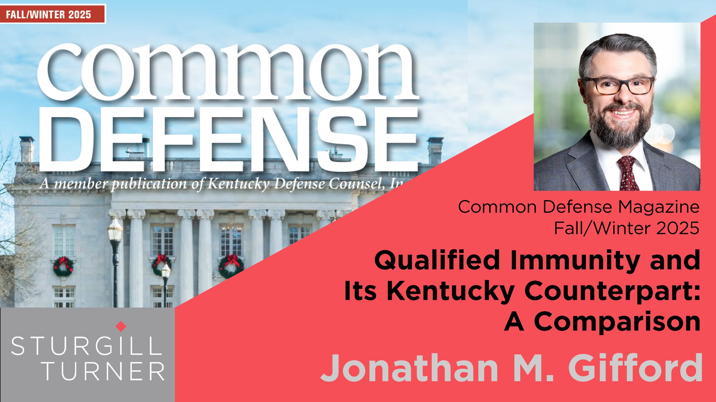 Qualified Immunity and Its Kentucky Counterpart: A Comparison
