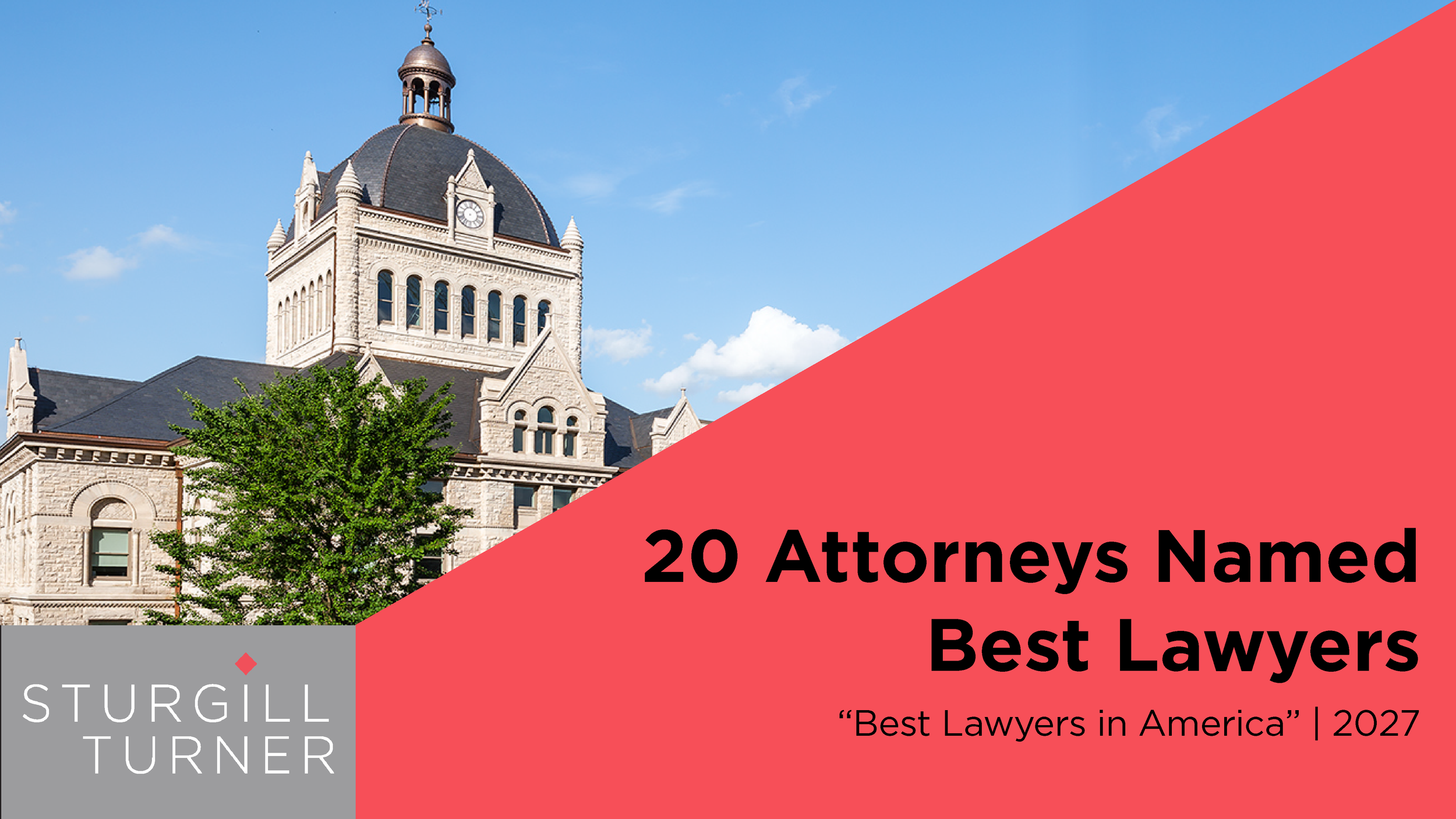 20 Sturgill Turner Attorneys Named 2027 Best Lawyers in America®