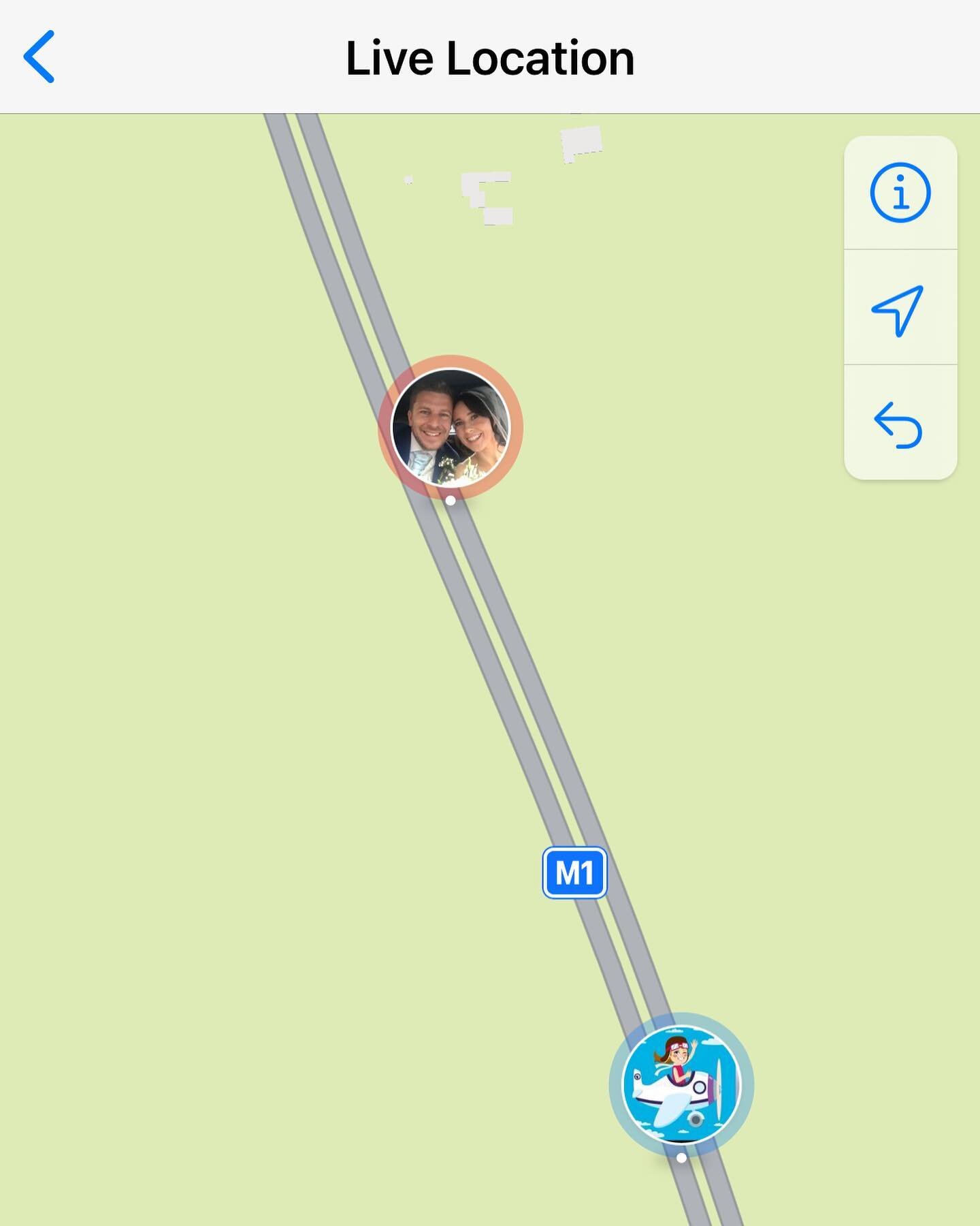 Story of our lives! Passing @bex747 on the opposite sides of the M1! She was heading home from Pakistan, I&rsquo;m on my way to Norway. But we&rsquo;ll be together in Greece on Wednesday!