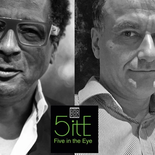 Logo for the 5 in the Eye podcast