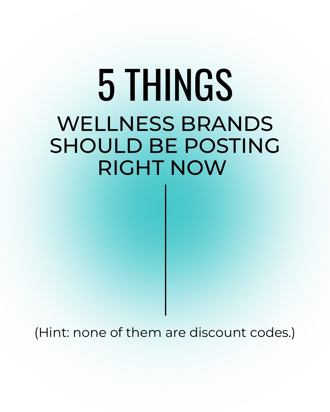 Save this one for the next time you open your content calendar and draw a blank. 👆
When uncertainty hits, most wellness brands do one of two things, go silent, or reach straight for the discount code. And honestly? Neither one works.

Going quiet ma
