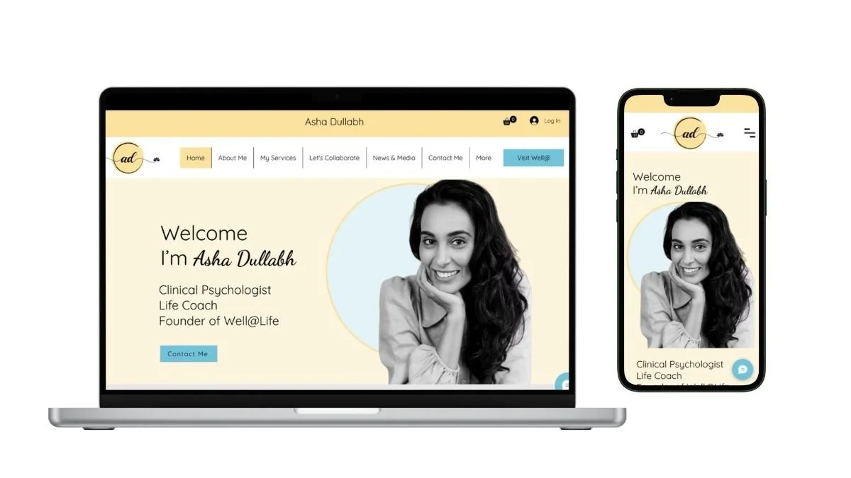 Asha Dullabh Website