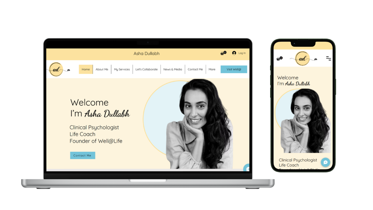 Asha Dullabh Website