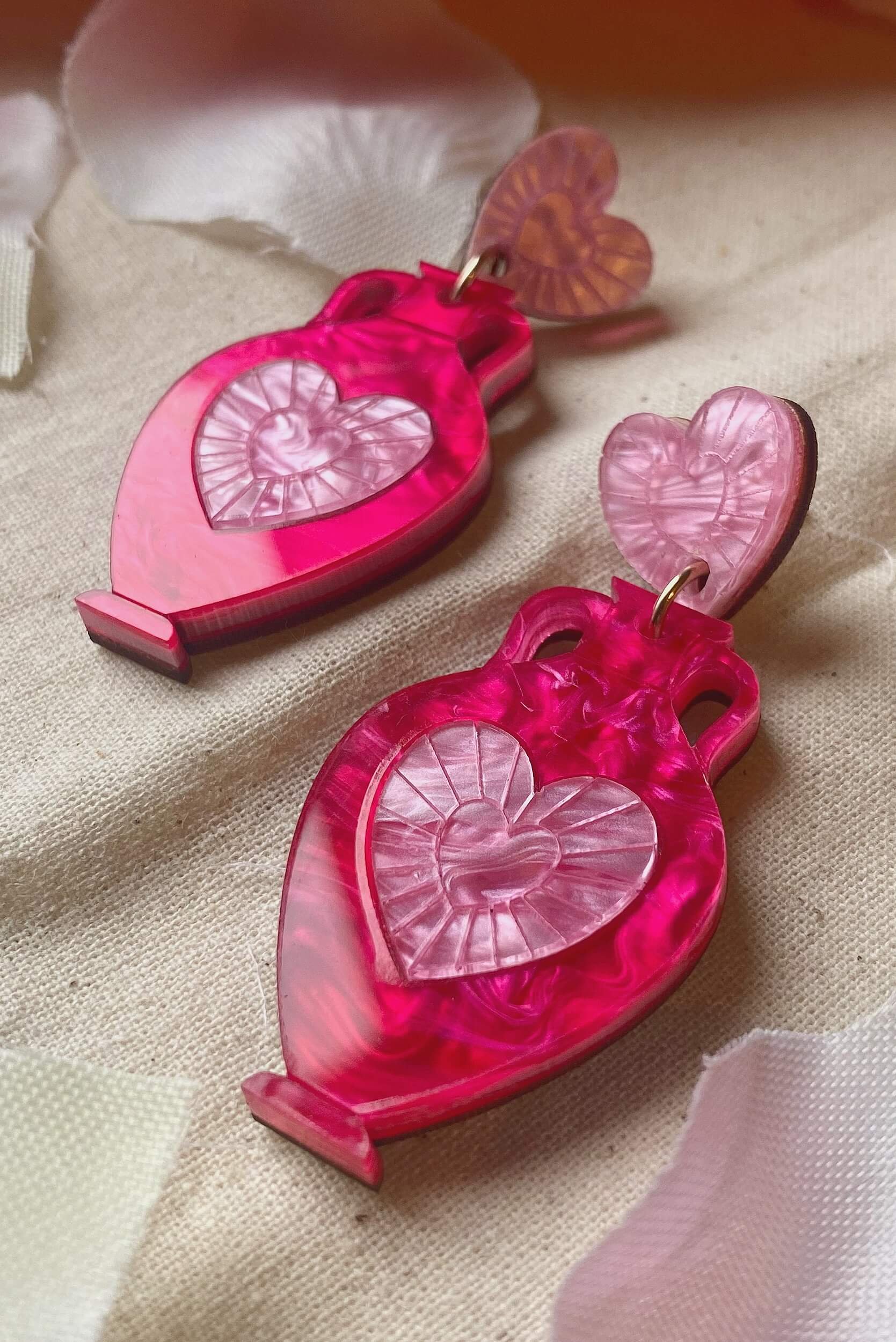side-closeup-heart-amphora-stud-earrings-platos-fire.jpg