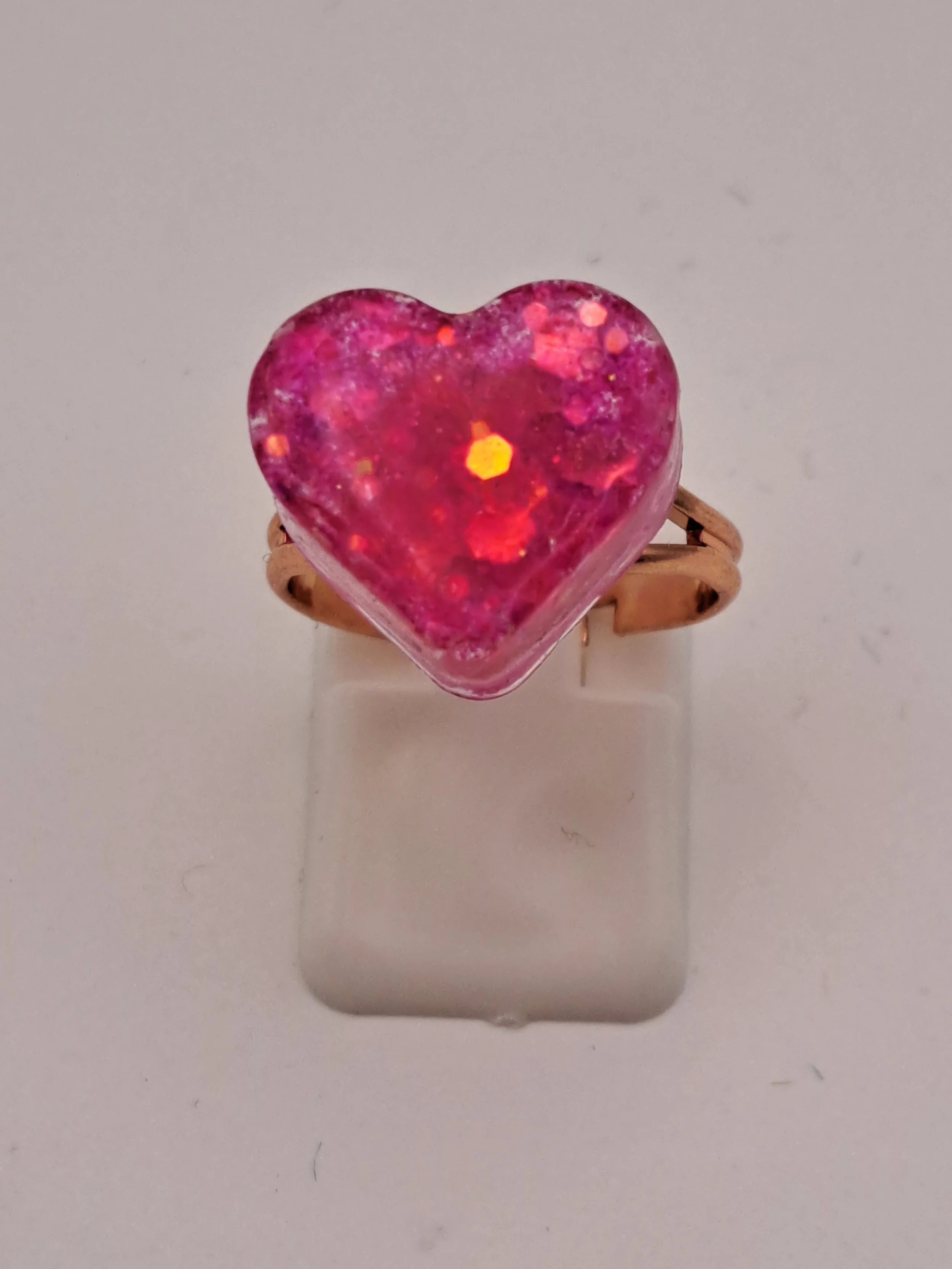 Mystery Bag Random Coloured Heart Ring Valentine Surprise