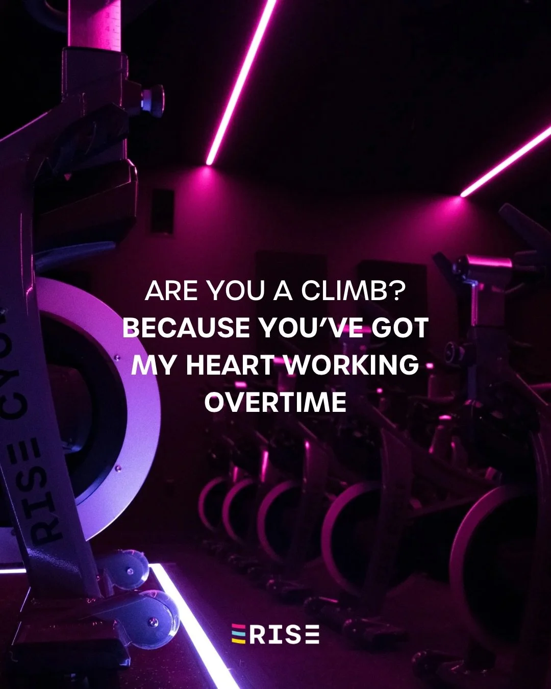 Valentine&rsquo;s Day but make it spin 💕
Forward this to your fave rider, your accountability buddy or that person you always book beside 👀