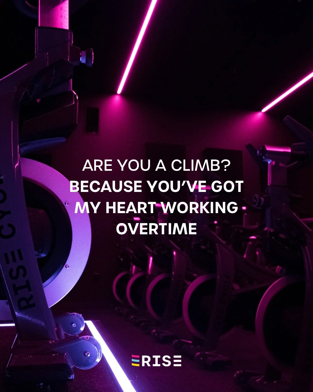 Valentine&rsquo;s Day but make it spin 💕
Forward this to your fave rider, your accountability buddy or that person you always book beside 👀