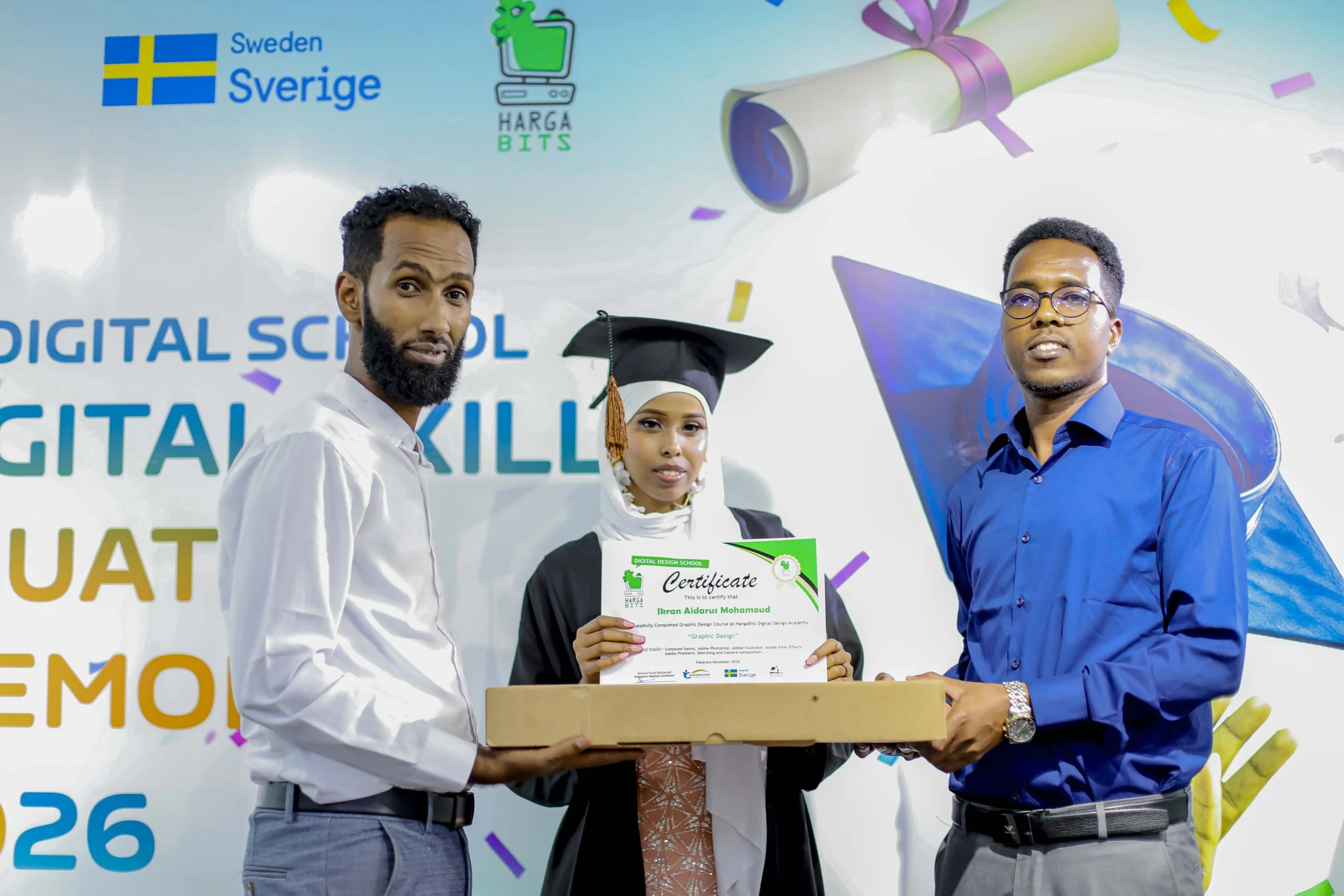 Hargabits Digital Academy Graduates 74 Youth from Drought-Affected Districts in Somaliland