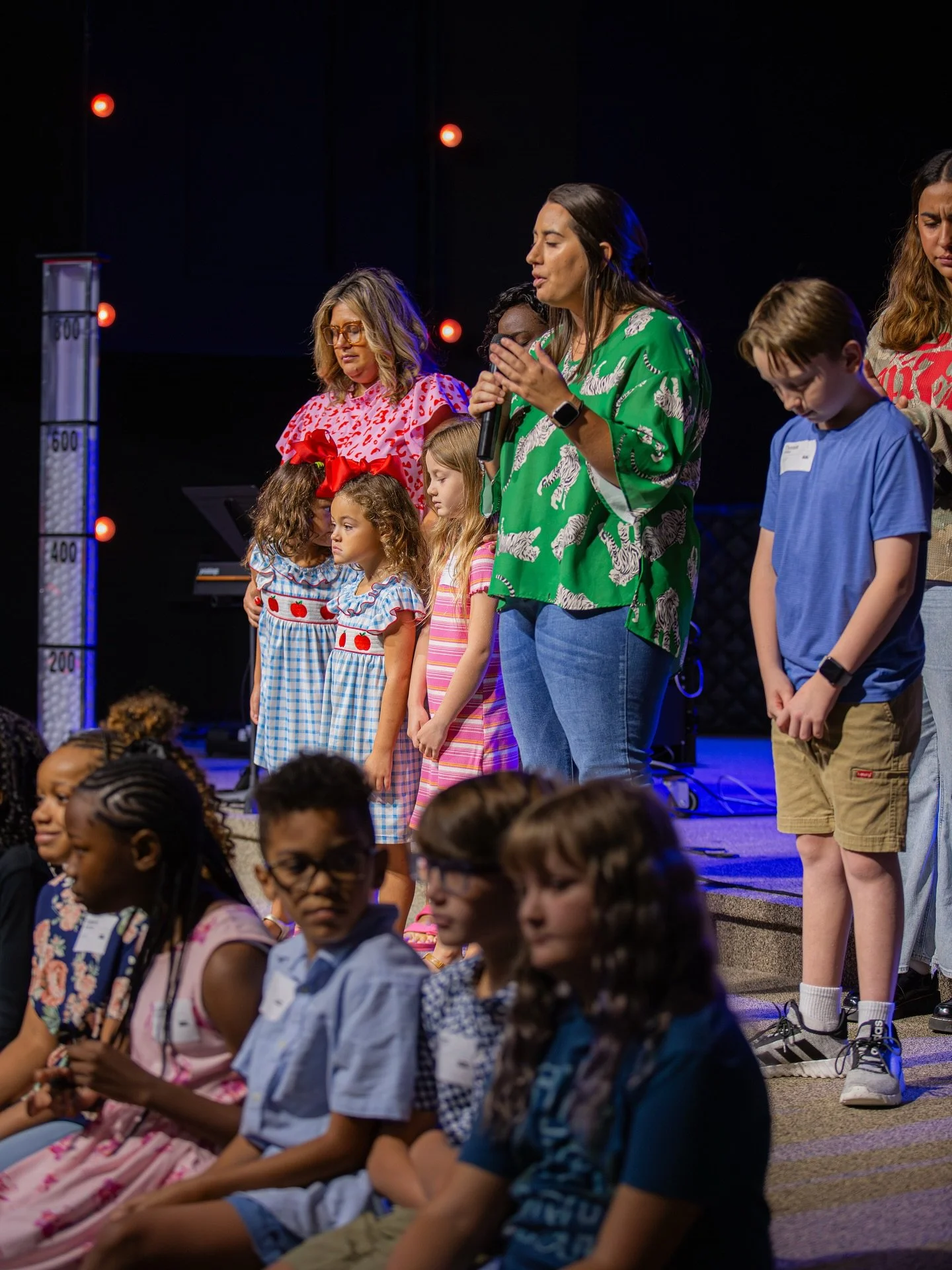 We had such a great Sunday praying over our kids/teachers going back to school, worshipping Jesus, and spending the morning with family. ❣️