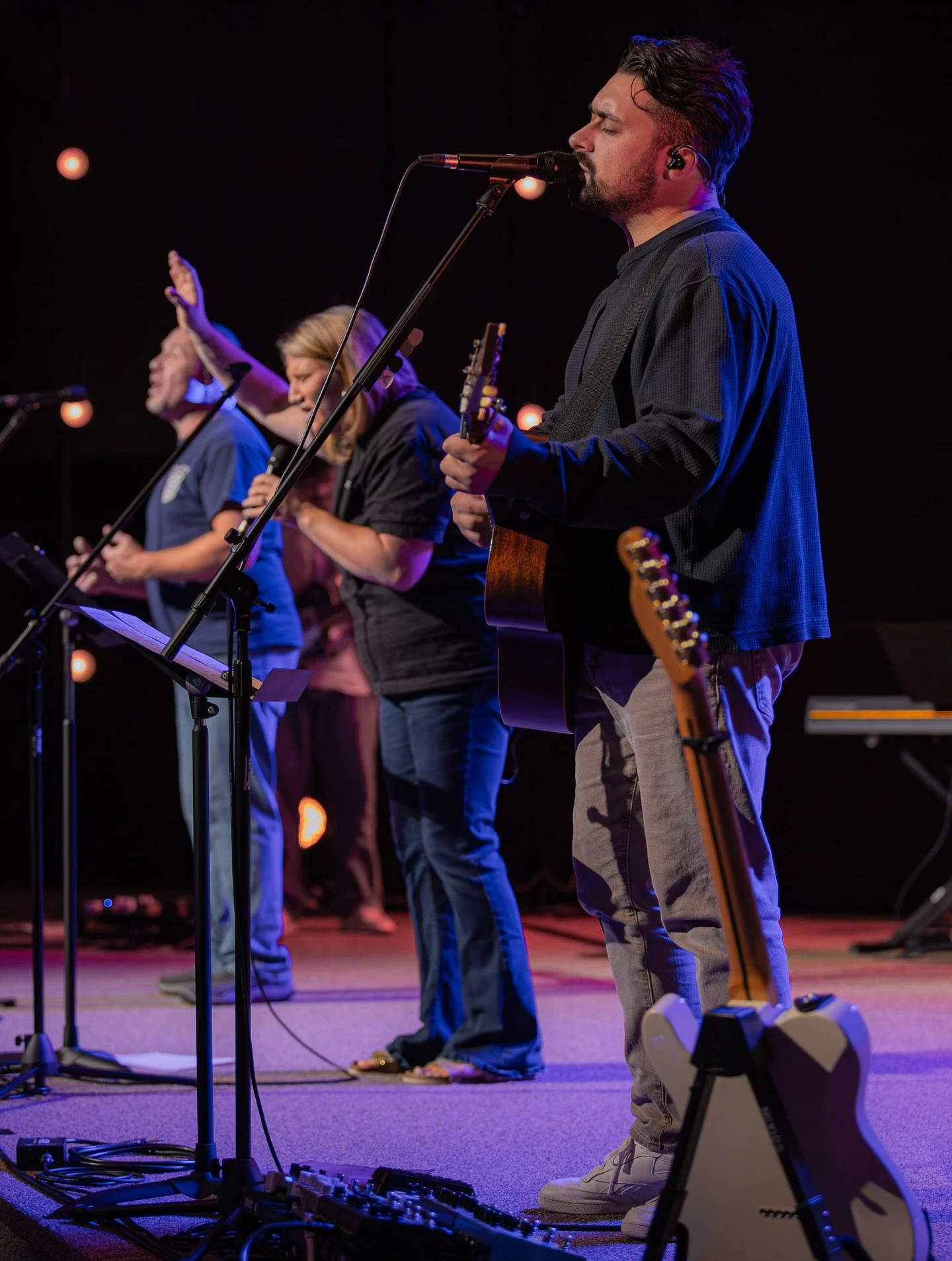 This morning, we spent time in the Lords presence, worshipped Jesus, and Pastor David taught on being free from offense. See you next week!!