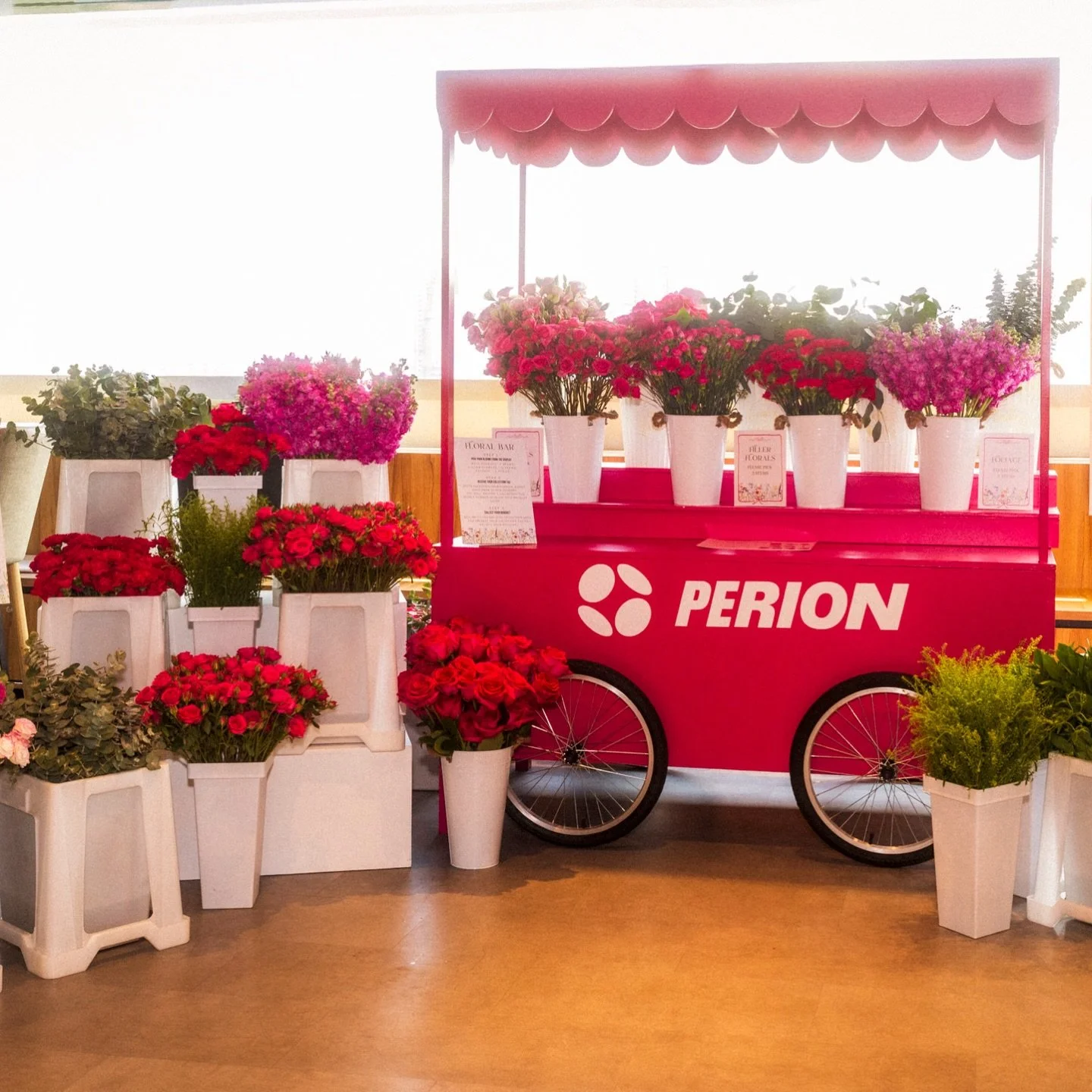 More than just a floral bar &mdash; it&rsquo;s a thoughtfully crafted experience. 
From developing a seamless bouquet pick-up system tailored to your event programme, to building a structured display wall that ensures smooth guest flow, every detail 