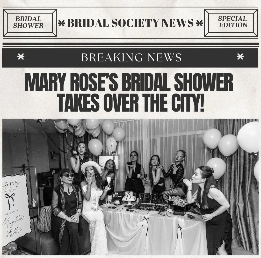 There&rsquo;s something extra special about celebrating a bride-to-be surrounded by her favourite girls, beautiful details, endless laughter, and memories that will last forever. 🥂

For this luxe monochrome bridal shower, our founder @msh.soltysiaks