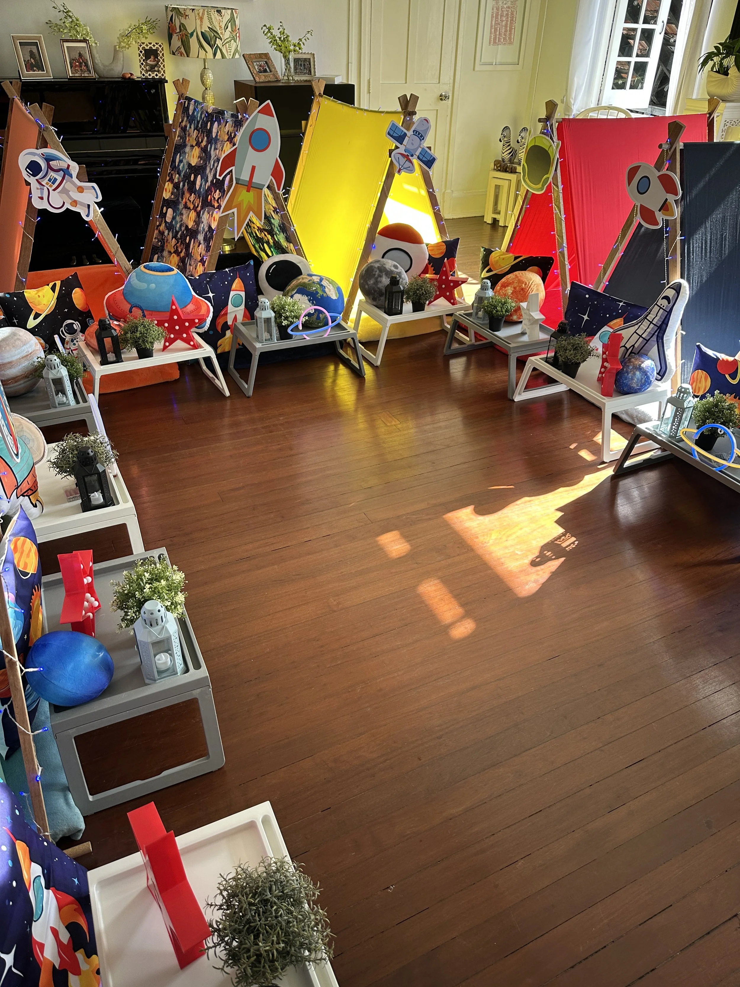 Teepee Tent - Space Blast Off