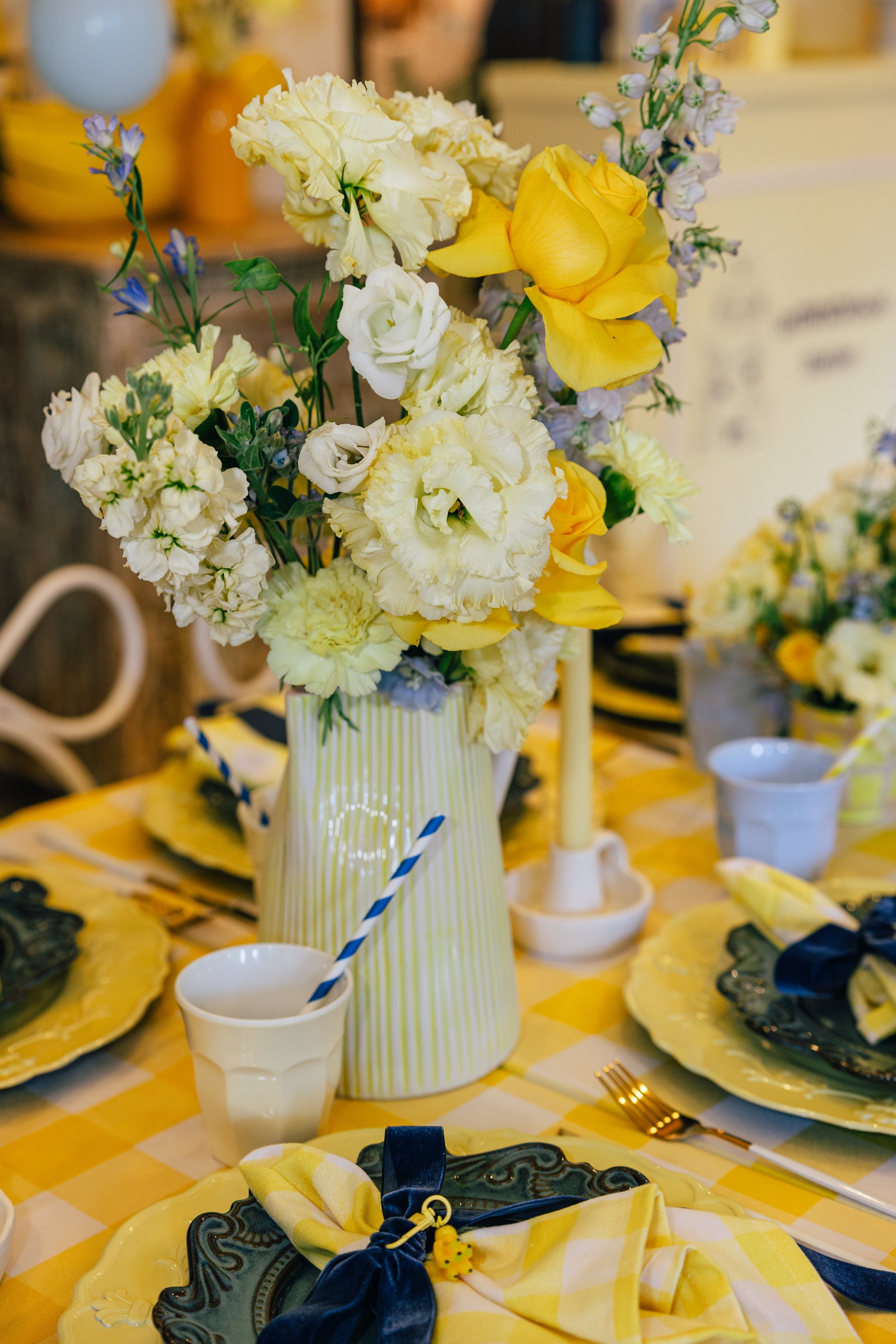 The ultimate Minion-themed party with Estilo & Co! From personalised decor to playful themed elements, we bring vibrant celebrations to life. This event featured a candy wall with Minion-coloured treats, a stunning dessert table with banana-themed sn
