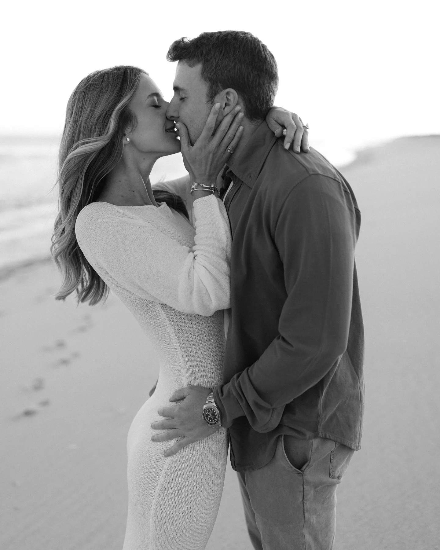 Taylor and Alex in the Hamptons, just in time before it got too cold. Had the best time with these two and can&rsquo;t wait for their wedding next year! #hamptons #fall