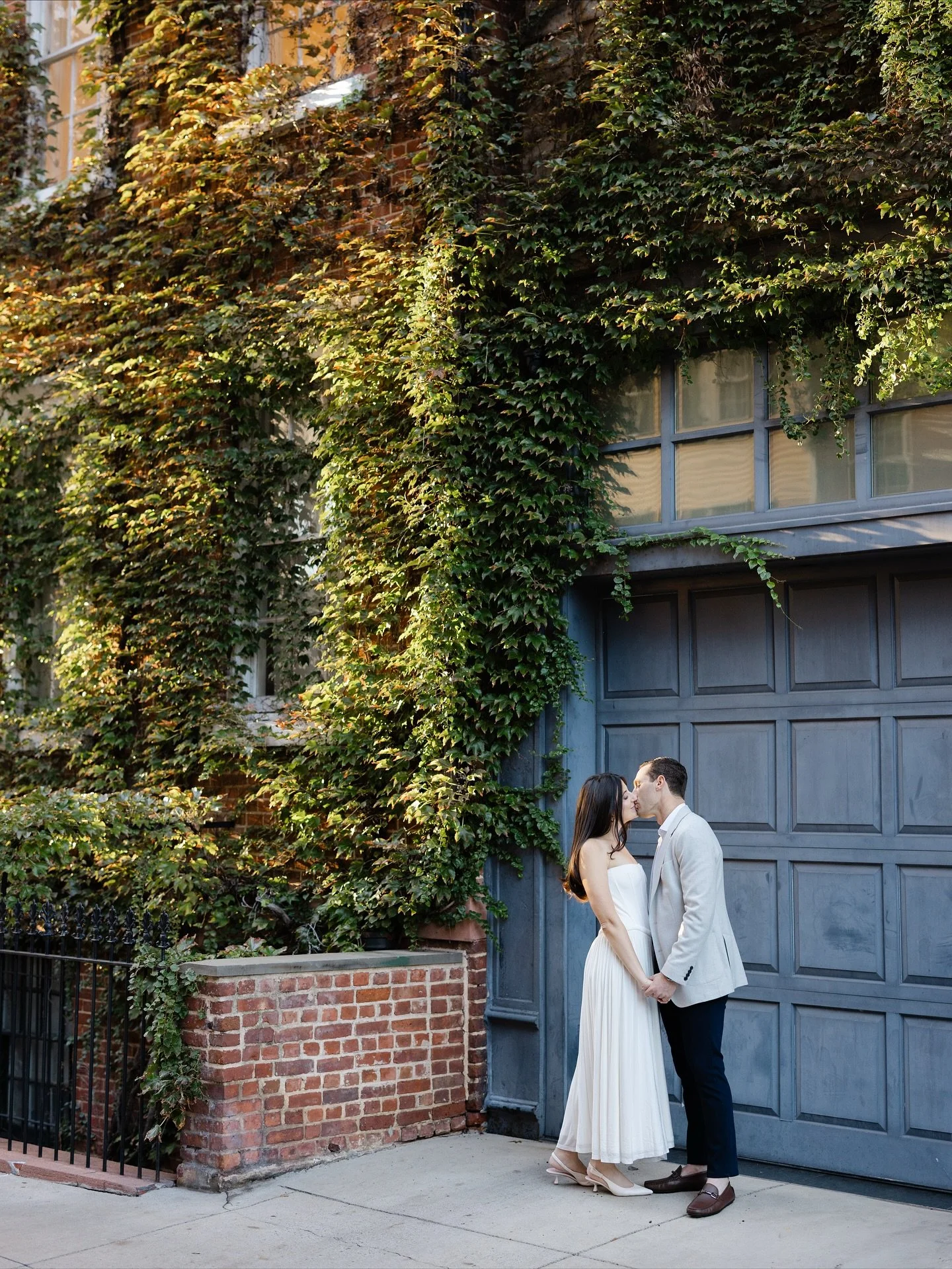 West Village magic with Lauren and Spenser. Nothing better than photographing couples in the places they love most. So excited for their Miami wedding next year with @teresablumbergevents