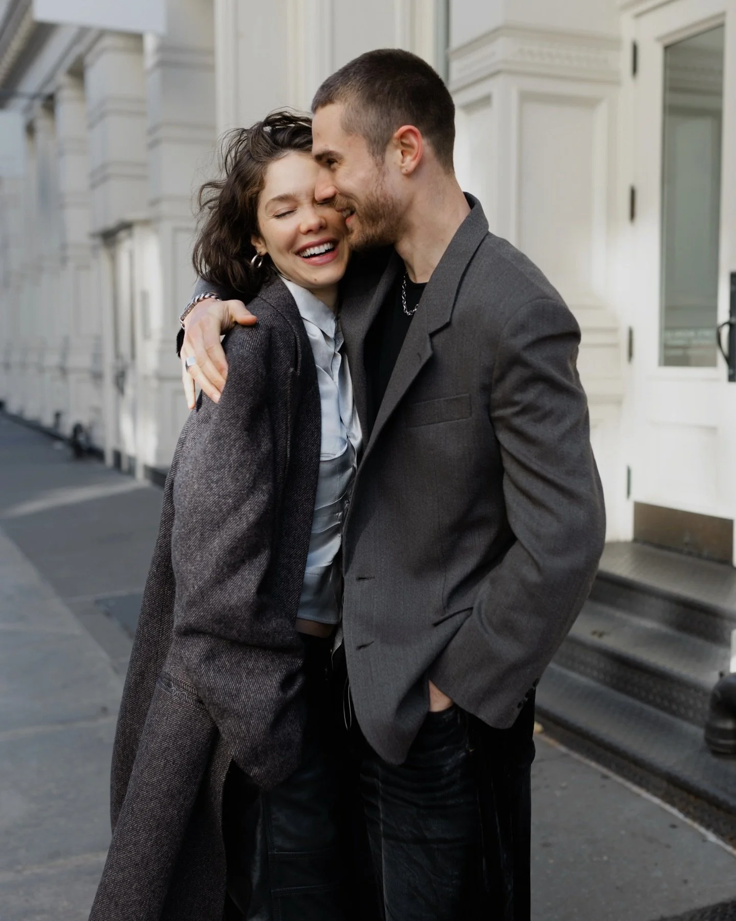 Michelle and David! An editorial NYC moment that felt timeless. More of this heading into 2026! 🖤