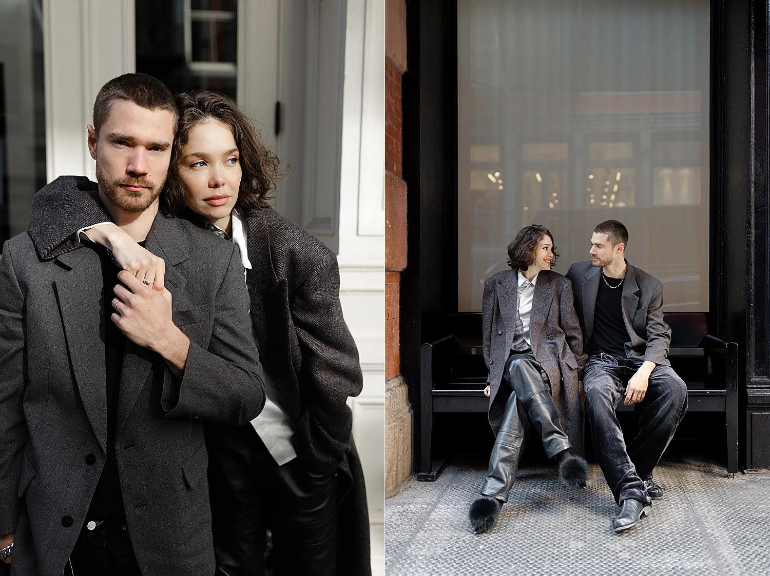 Chic NYC couples session _ Soho Portrait photographer_7549.jpg