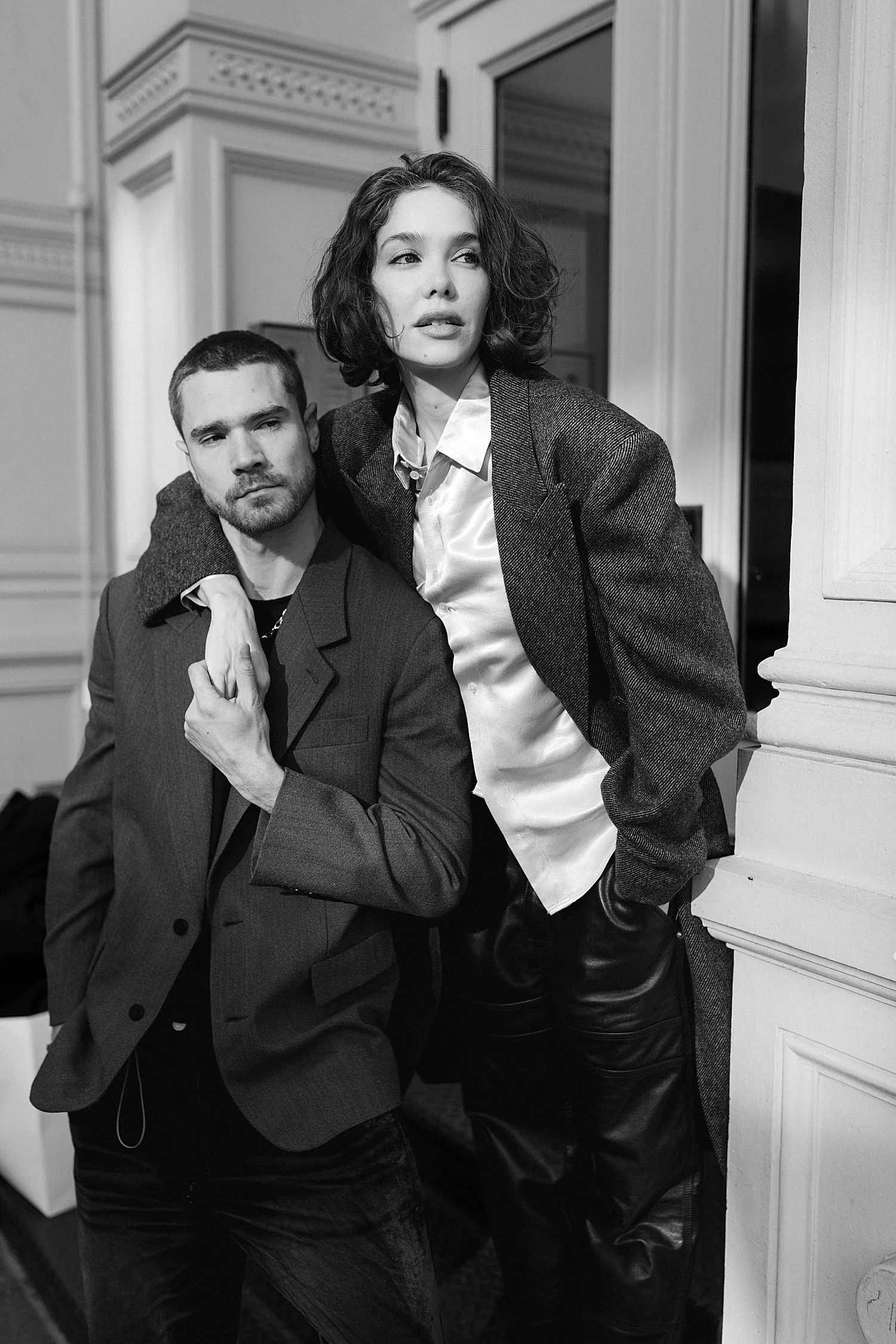 Chic NYC couples session _ Soho Portrait photographer_7551.jpg