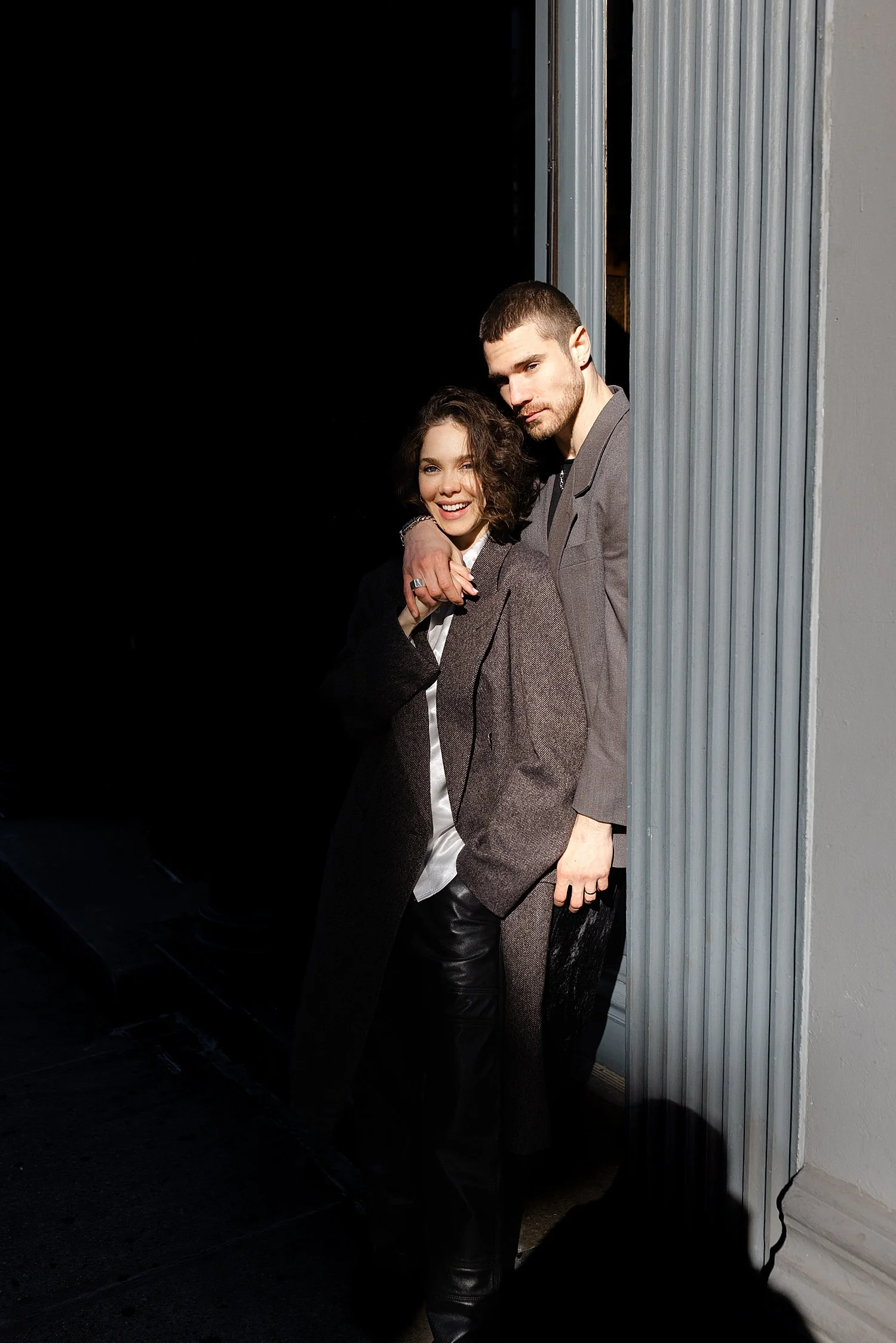 Chic NYC couples session _ Soho Portrait photographer_7591.jpg