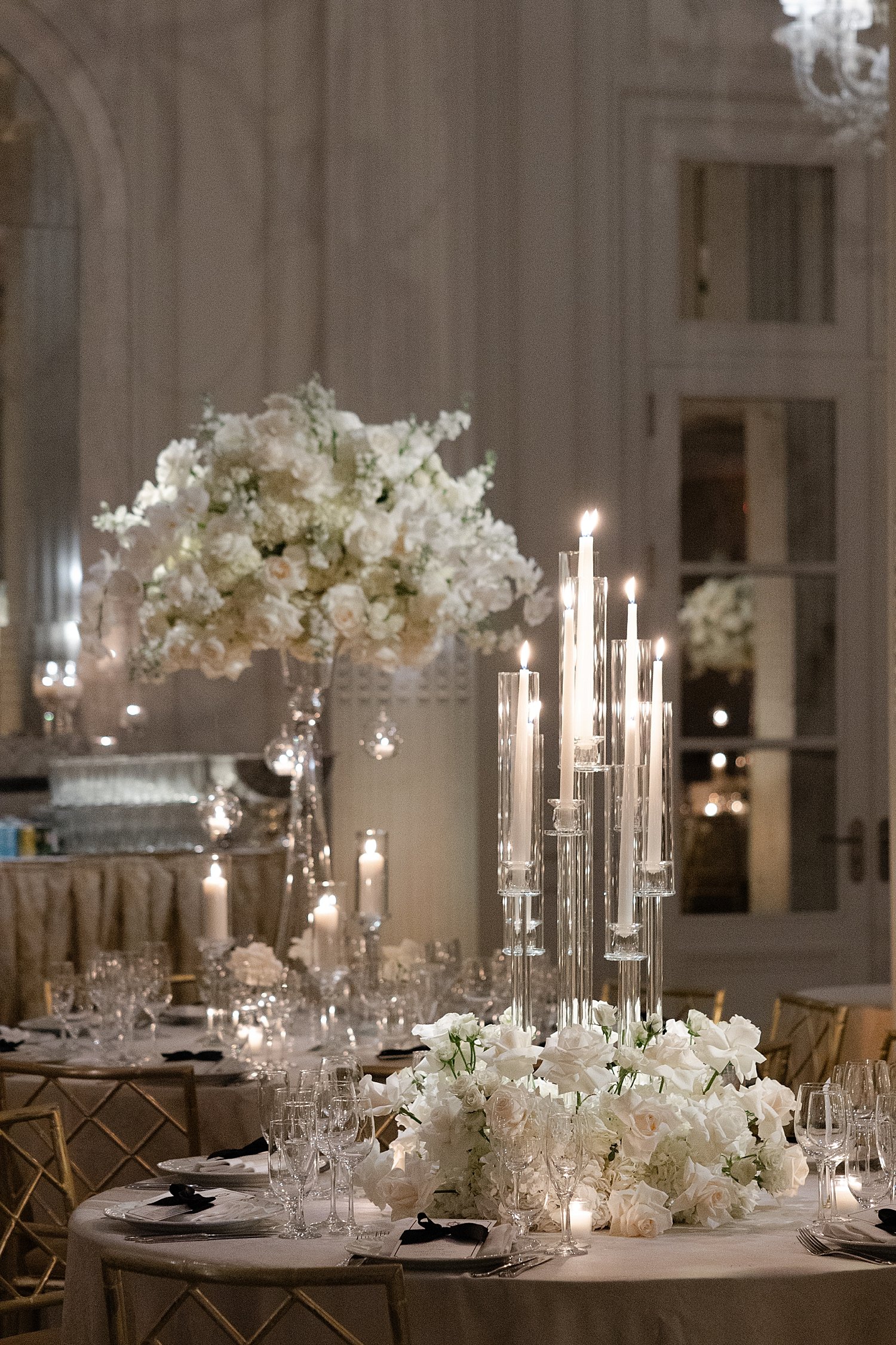  romantic and elegant wedding reception  