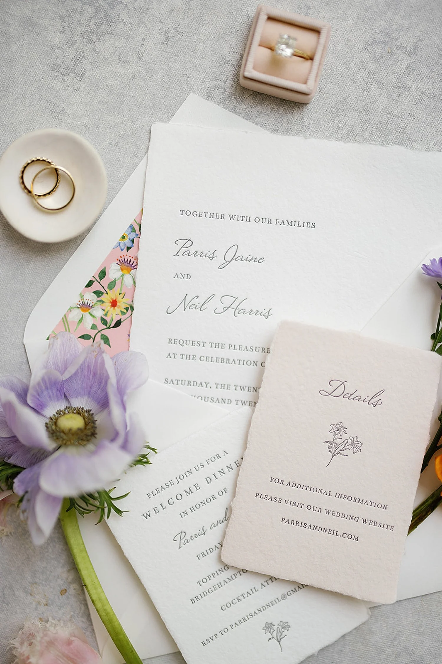  Parrish Art Museum Wedding invitations 