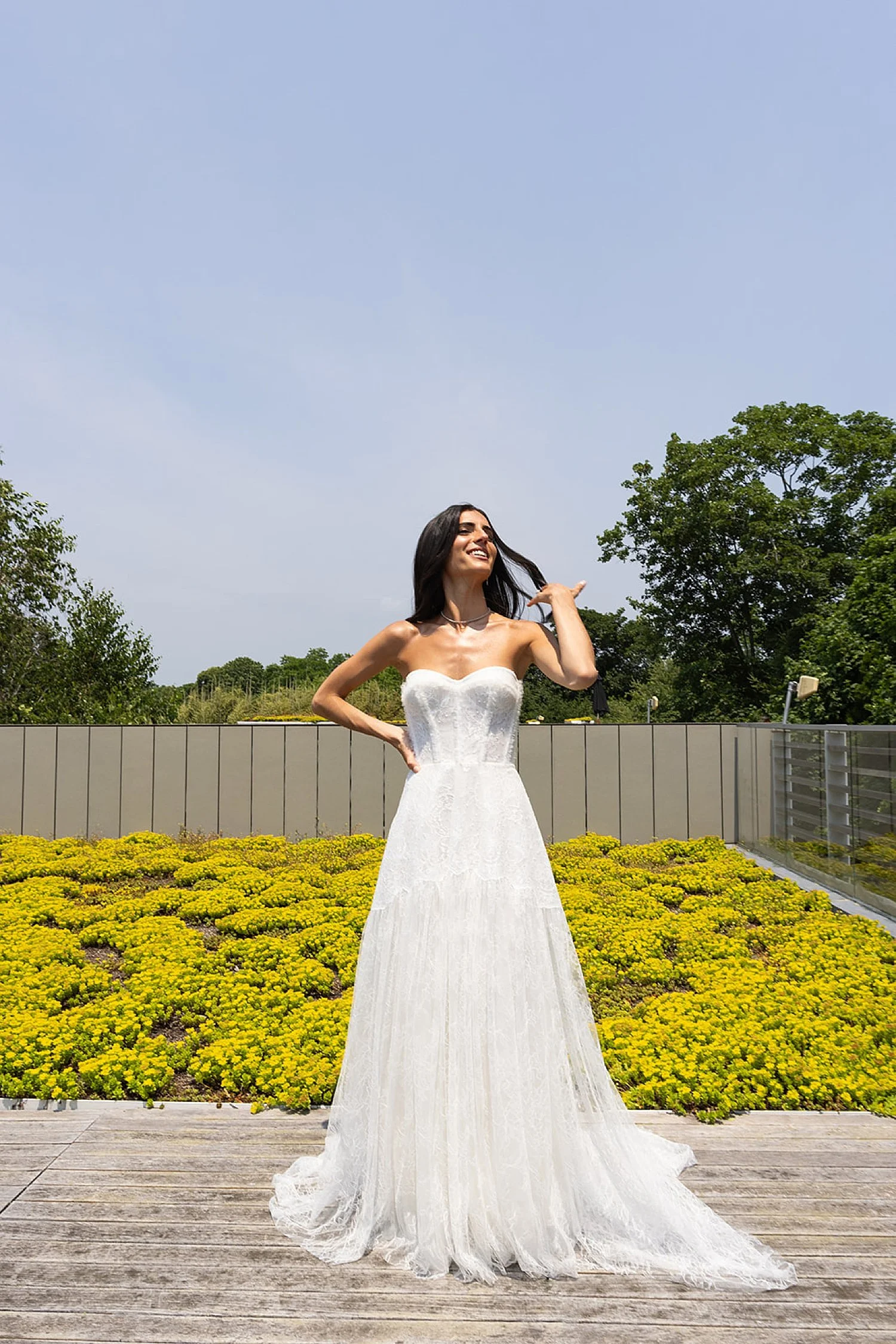  bridal portraits from Parrish Art Museum Wedding  