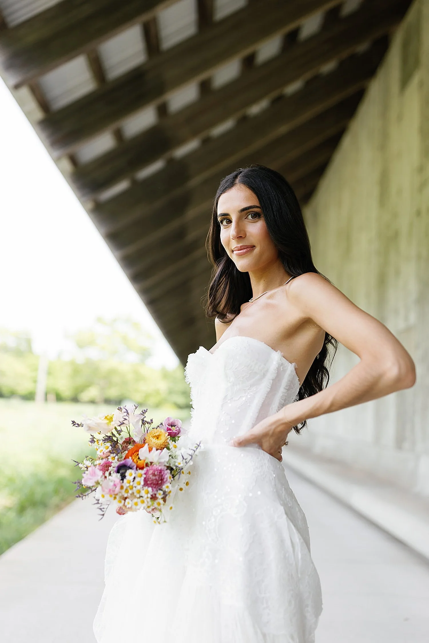  bridal portraits at Parrish Art Museum  